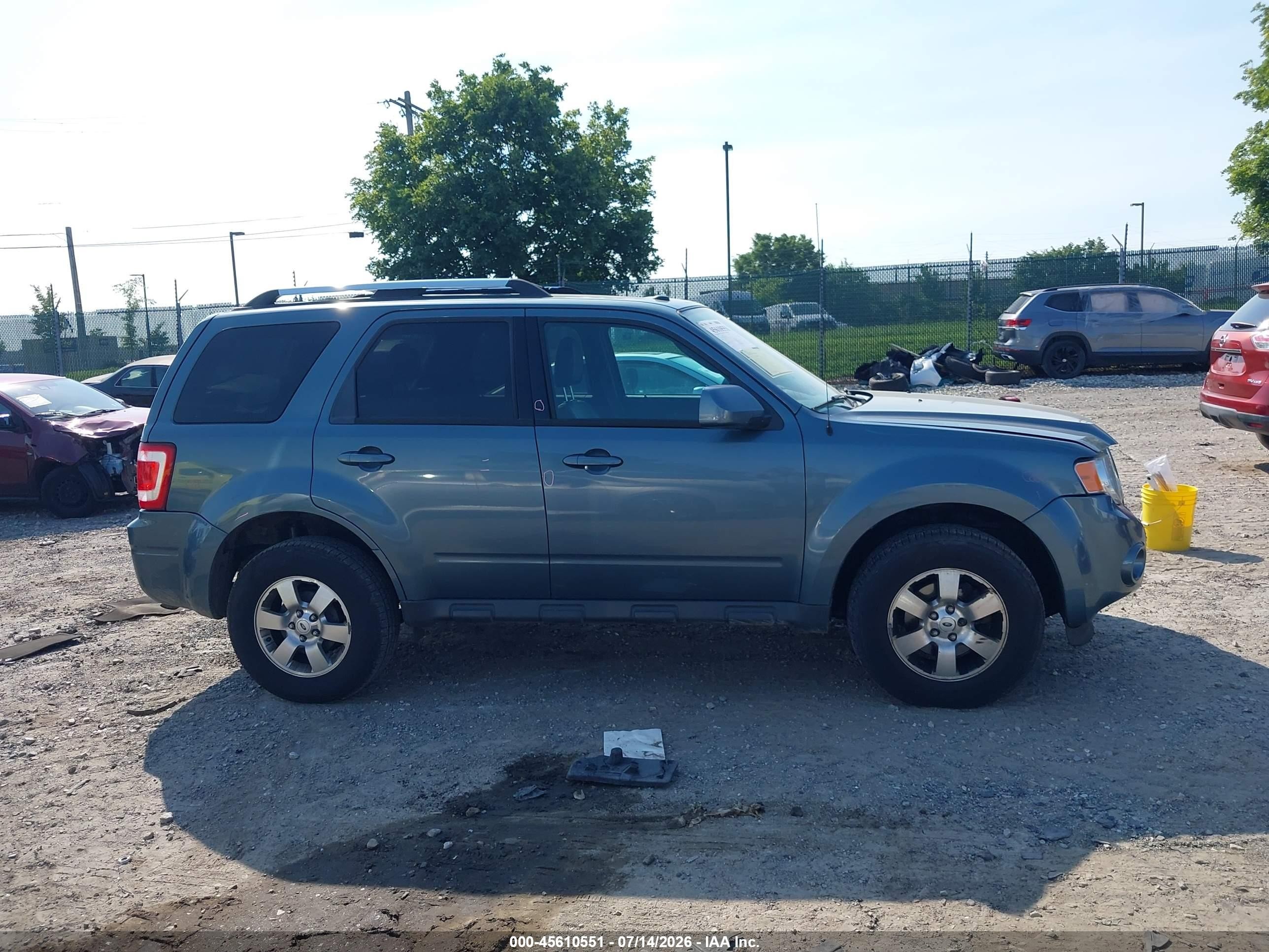 2012 Ford Escape Limited Teal vin: 1FMCU9E77CKB99788