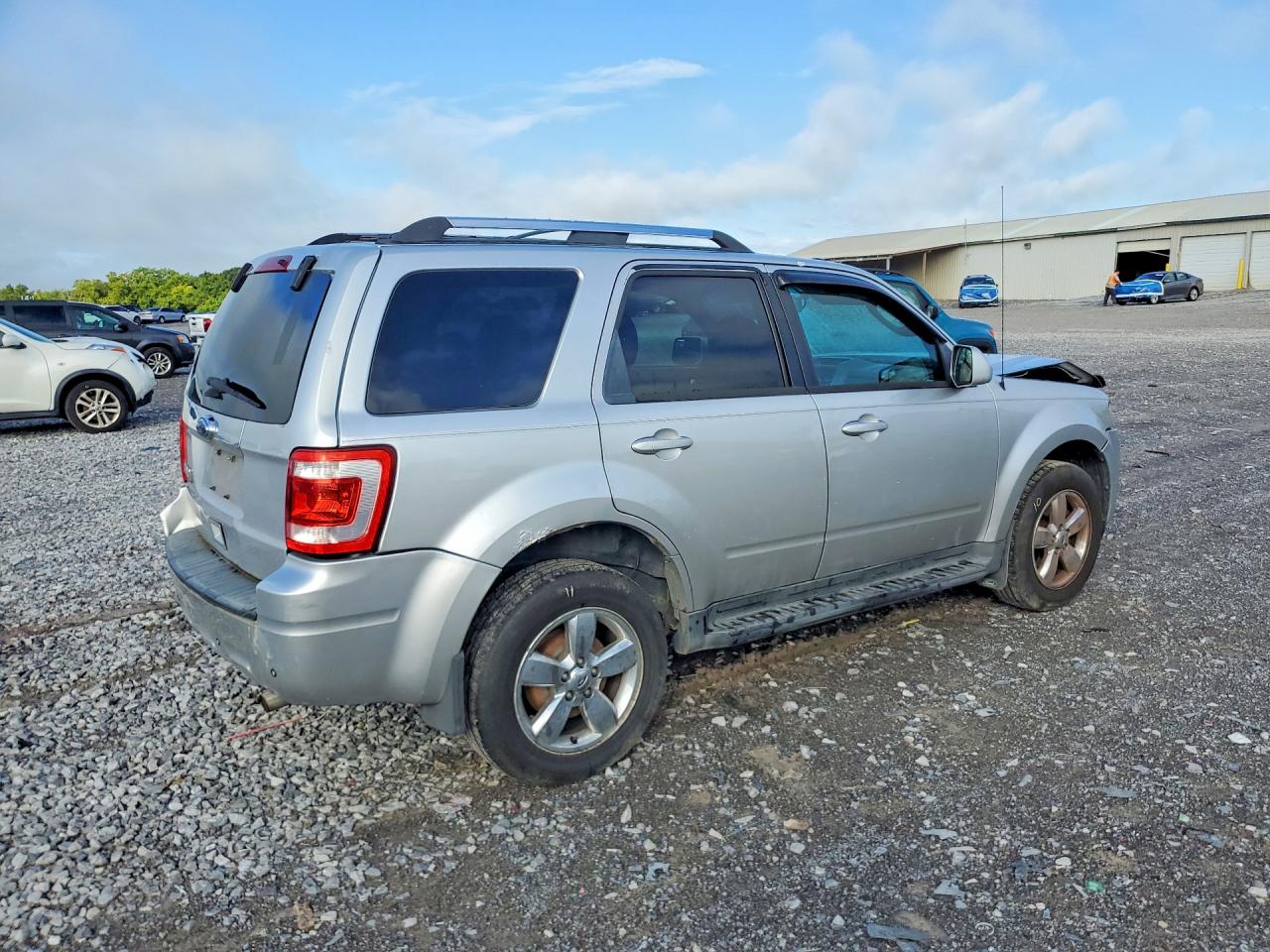2012 Ford Escape Limited Silver vin: 1FMCU9E77CKC01913