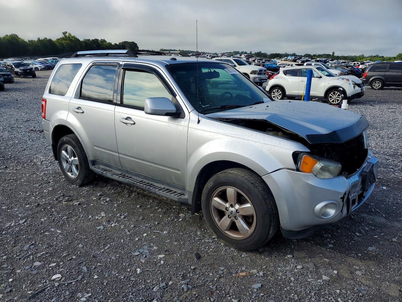 2012 Ford Escape Limited Silver vin: 1FMCU9E77CKC01913