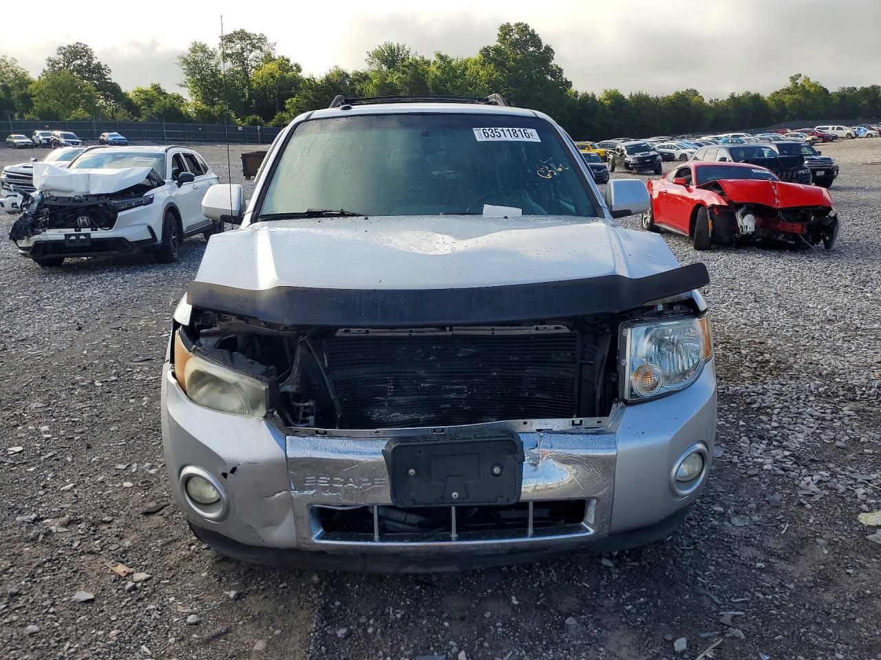 2012 Ford Escape Limited Silver vin: 1FMCU9E77CKC01913