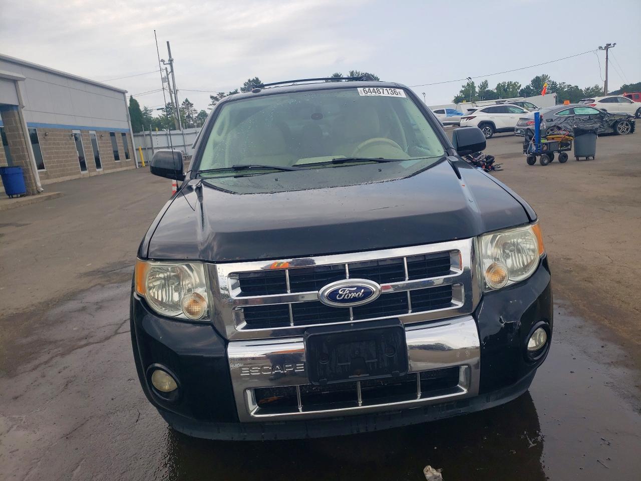 2012 Ford Escape Limited Black vin: 1FMCU9E77CKC73050