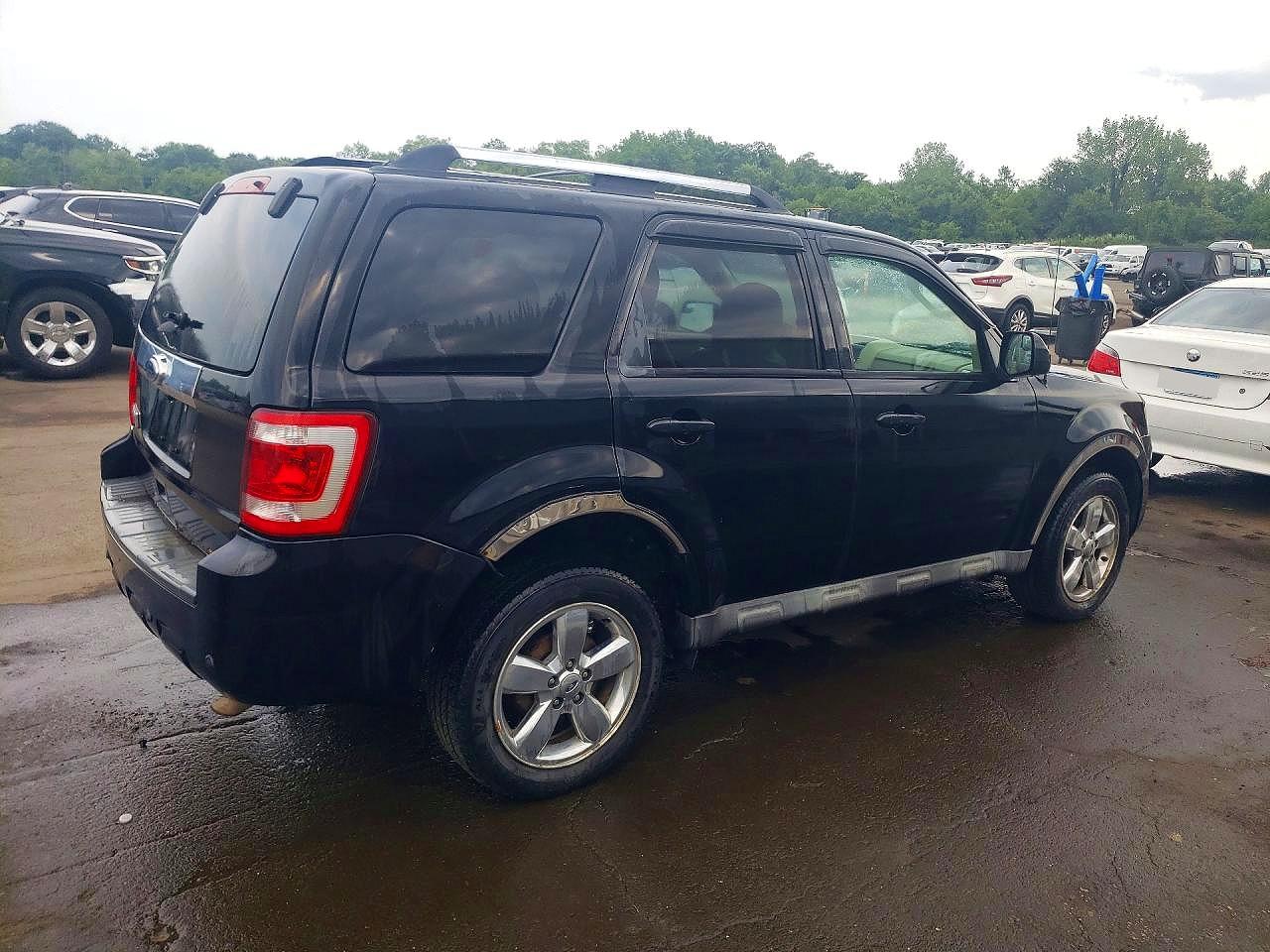 2012 Ford Escape Limited Black vin: 1FMCU9E77CKC73050