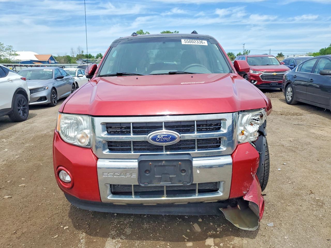 2011 Ford Escape Limited Red vin: 1FMCU9E78BKA32337
