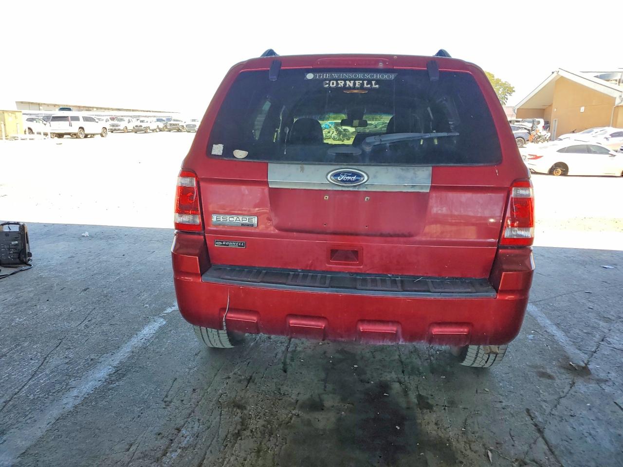 2012 Ford Escape Limited Burgundy vin: 1FMCU9E78CKB47215
