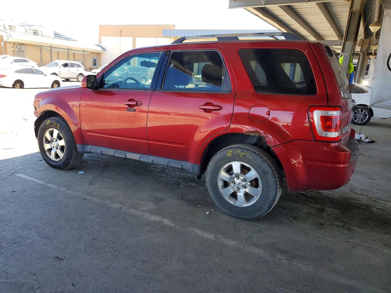 2012 Ford Escape Limited Burgundy vin: 1FMCU9E78CKB47215