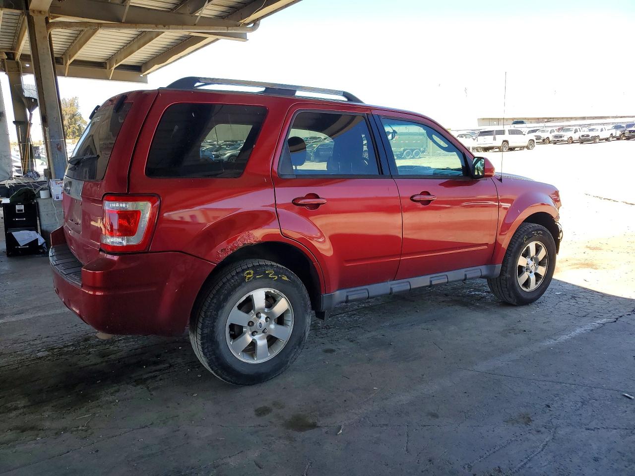 2012 Ford Escape Limited Burgundy vin: 1FMCU9E78CKB47215