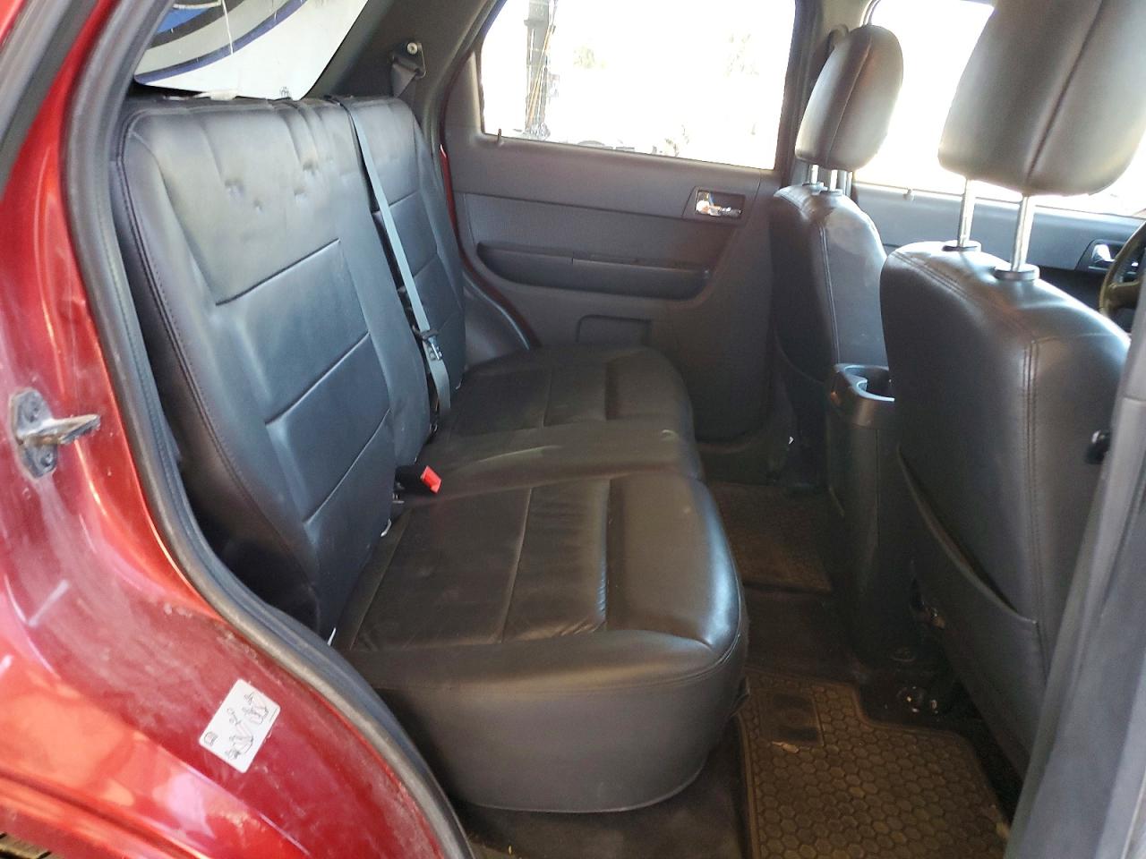 2012 Ford Escape Limited Burgundy vin: 1FMCU9E78CKB47215