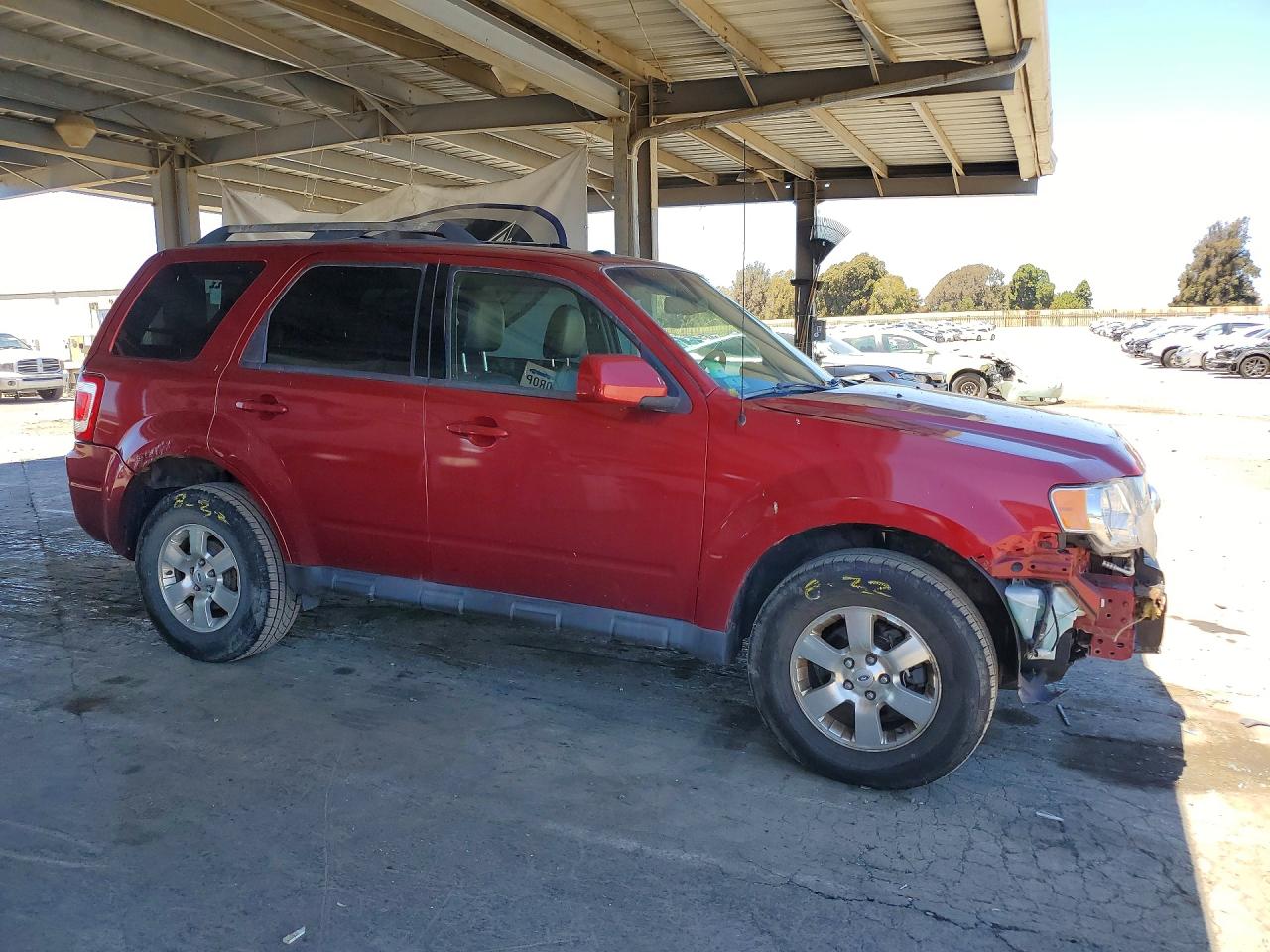 2012 Ford Escape Limited Burgundy vin: 1FMCU9E78CKB47215