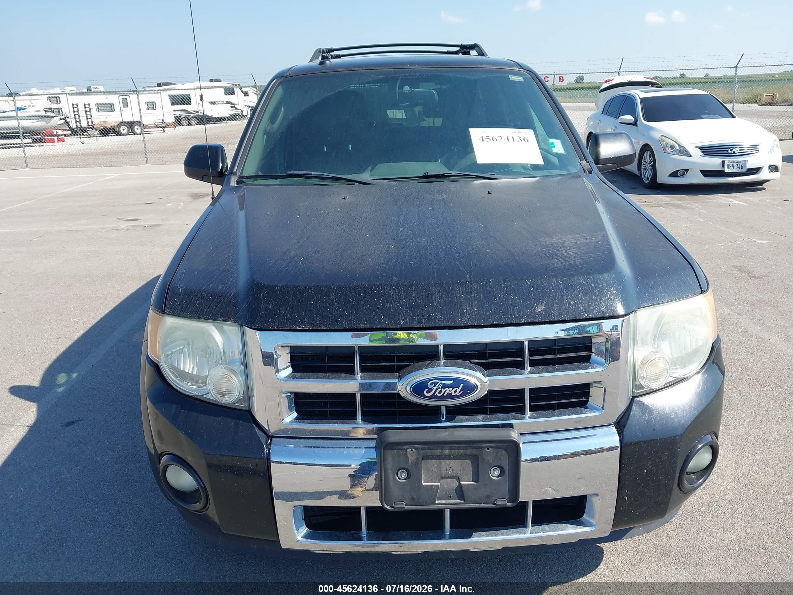 2012 Ford Escape Limited Black vin: 1FMCU9E79CKB30102