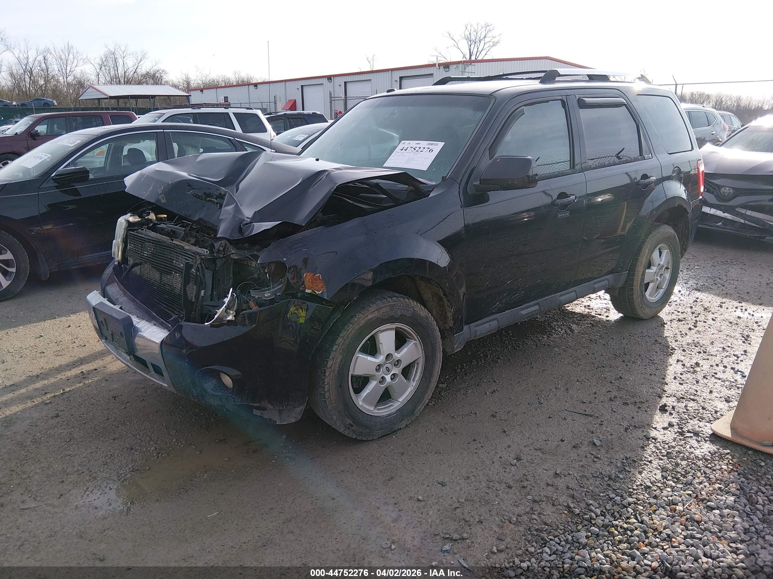 2012 Ford Escape Limited Black vin: 1FMCU9E79CKB94446
