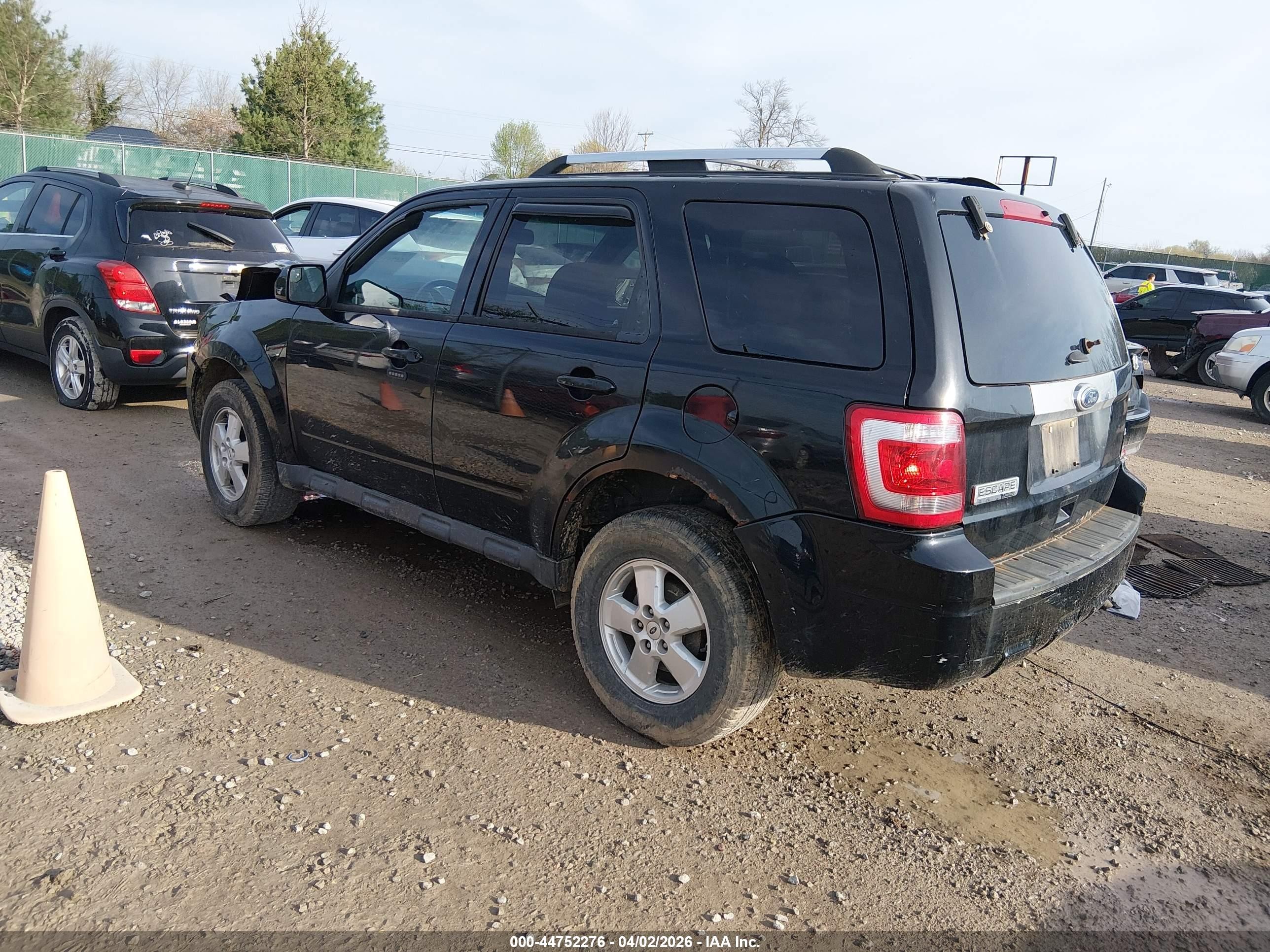 2012 Ford Escape Limited Black vin: 1FMCU9E79CKB94446