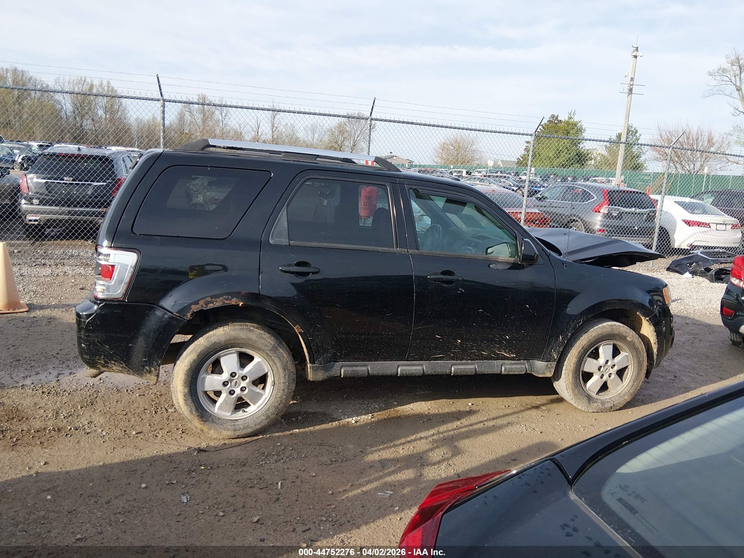 2012 Ford Escape Limited Black vin: 1FMCU9E79CKB94446