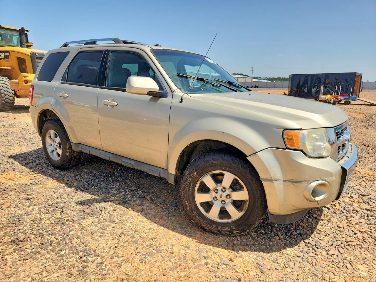 2010 Ford Escape Limited Silver vin: 1FMCU9EG0AKB12343