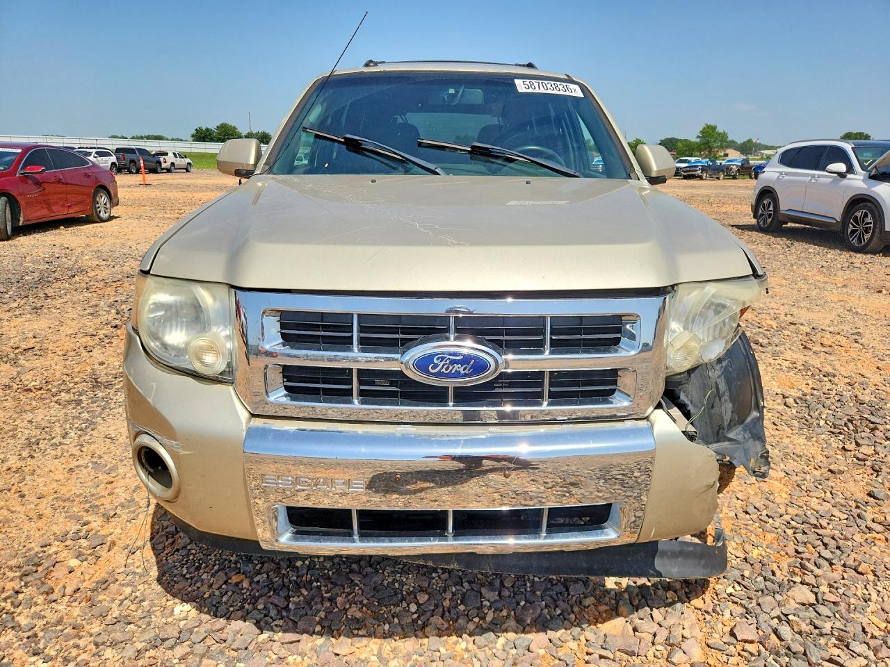 2010 Ford Escape Limited Silver vin: 1FMCU9EG0AKB12343