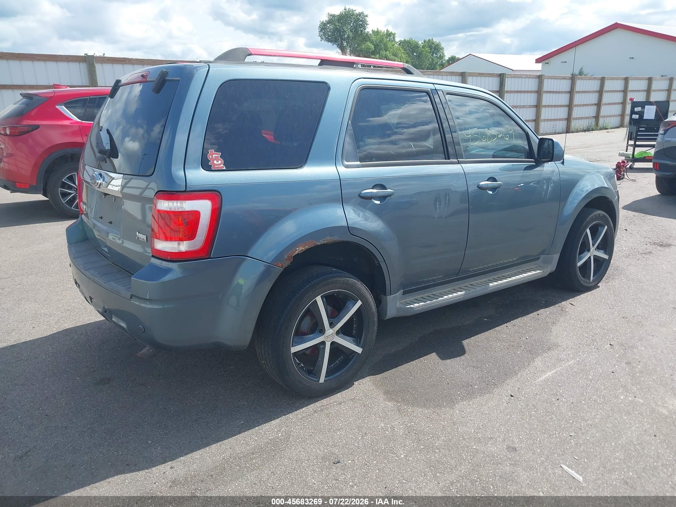 2011 Ford Escape Limited Blue vin: 1FMCU9EG0BKA85744