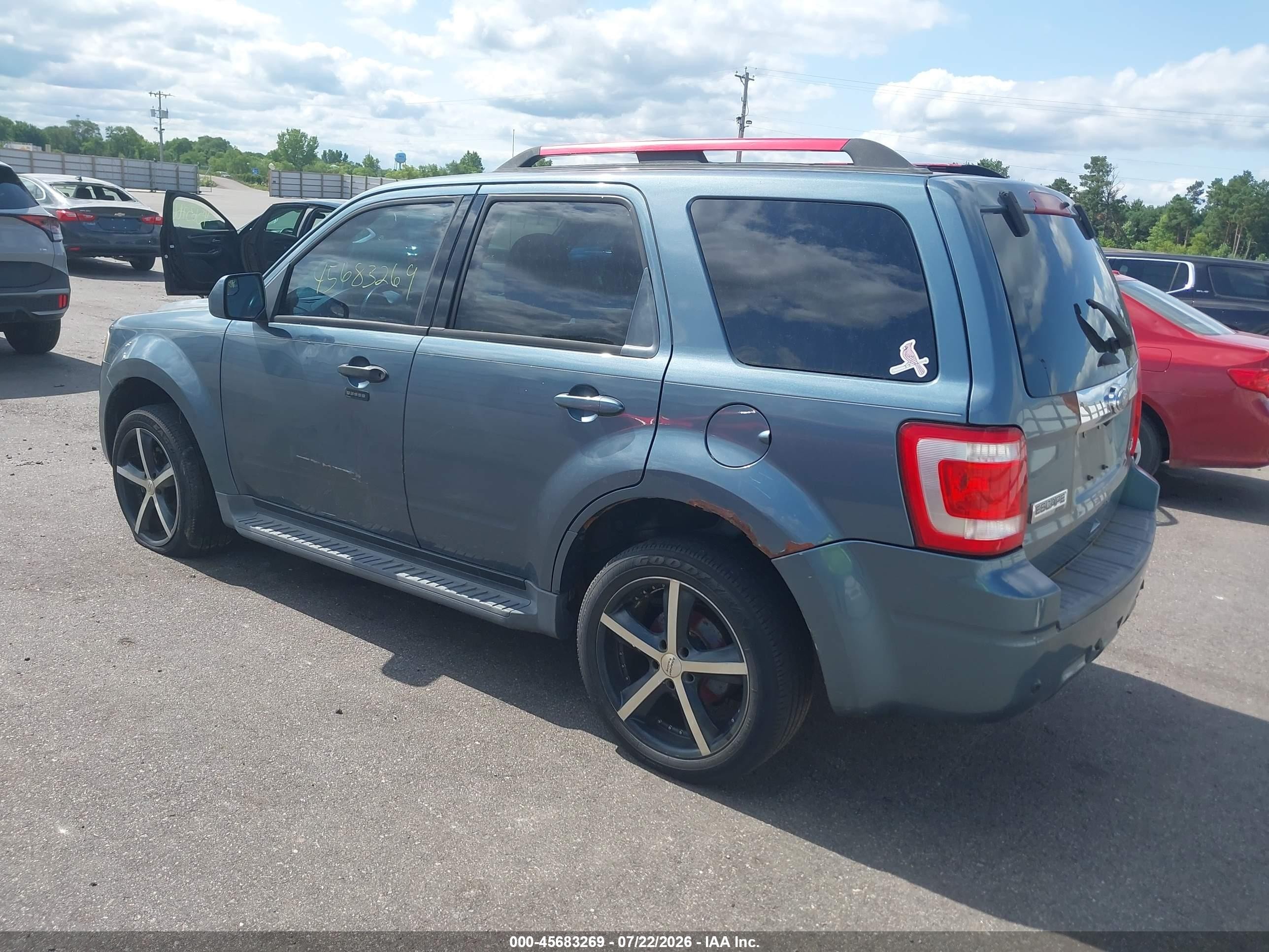 2011 Ford Escape Limited Blue vin: 1FMCU9EG0BKA85744
