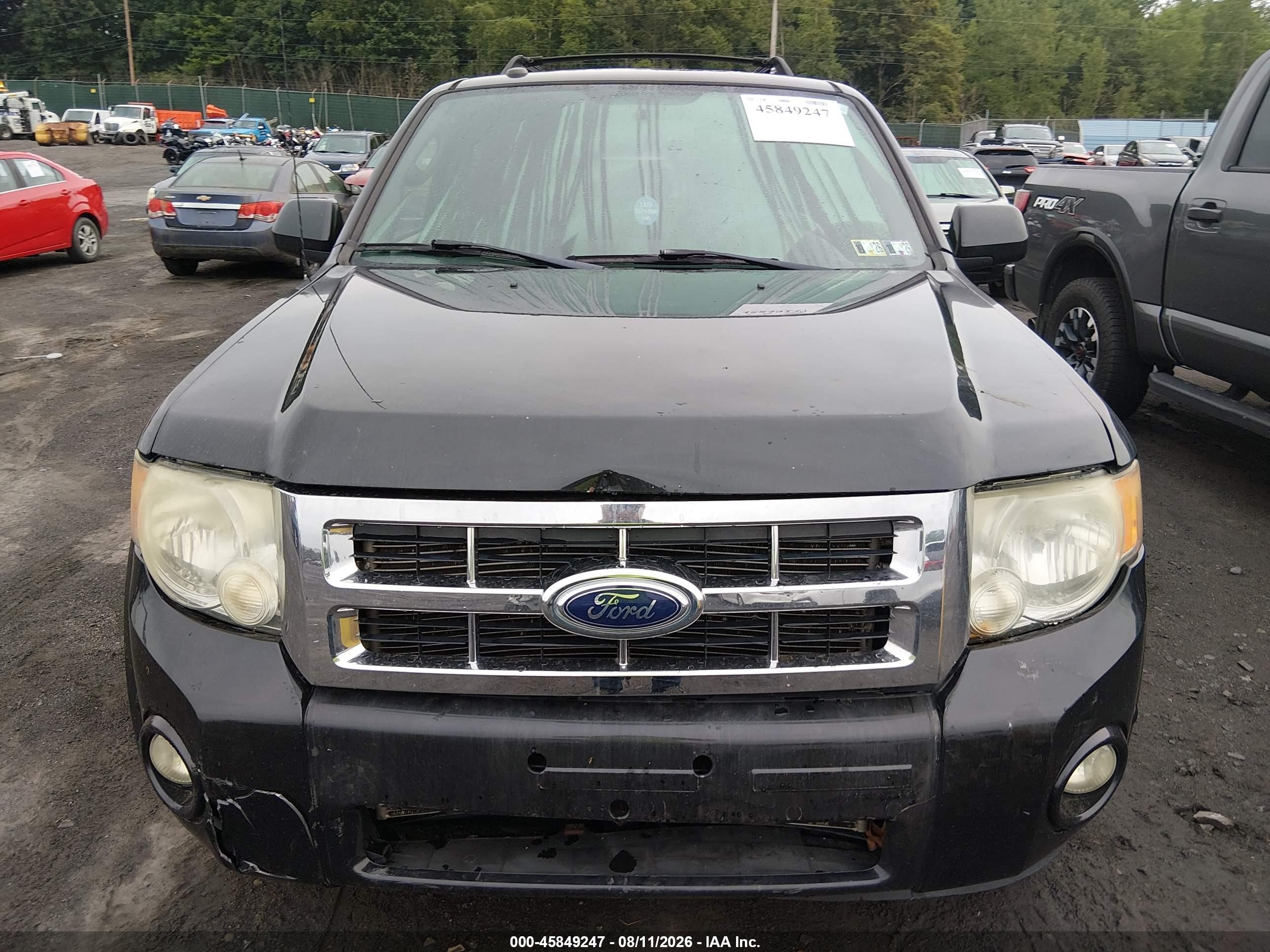 2011 Ford Escape Limited Black vin: 1FMCU9EG0BKB11775