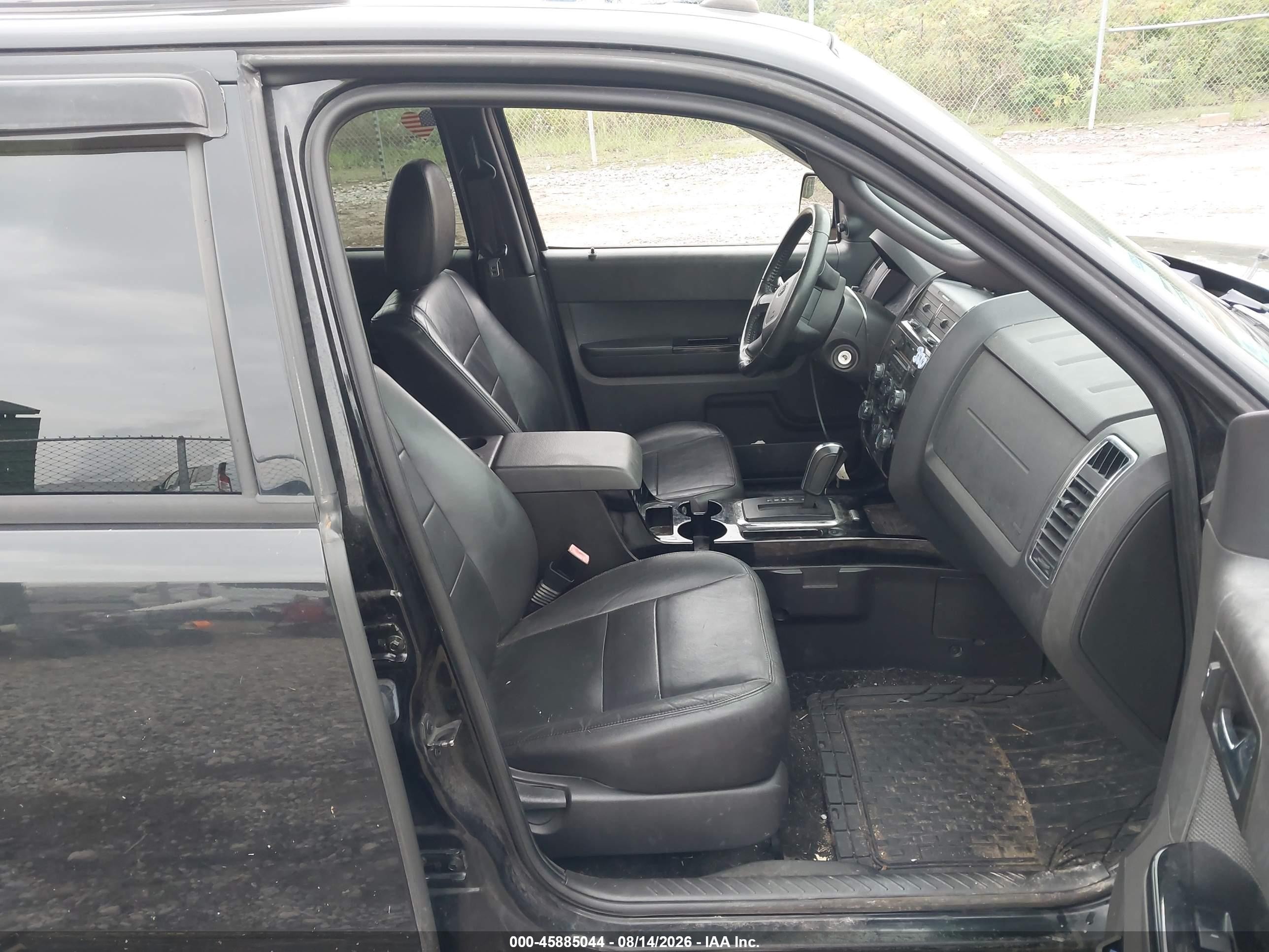 2011 Ford Escape Limited Black vin: 1FMCU9EG0BKB26874