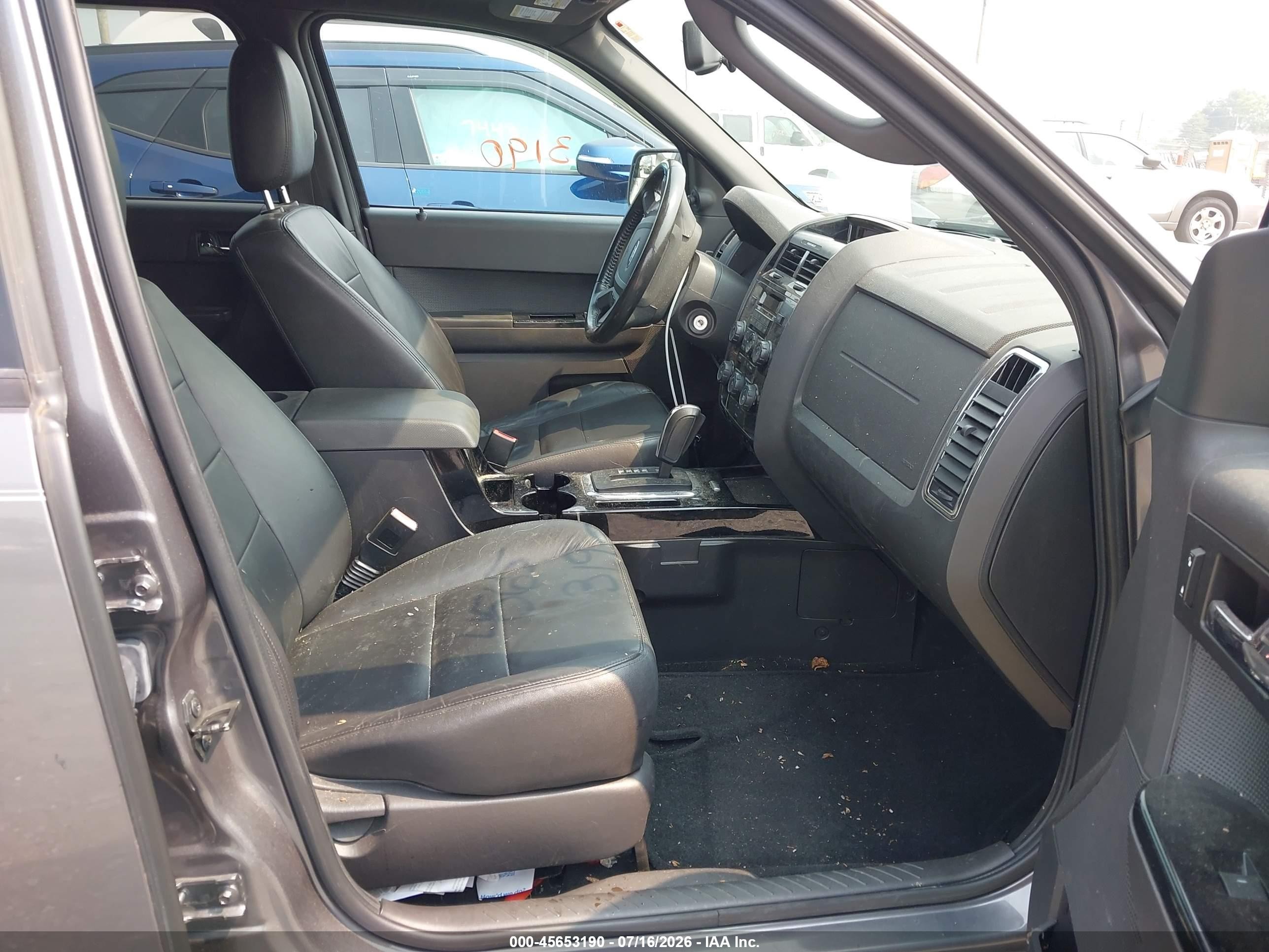 2011 Ford Escape Limited Gray vin: 1FMCU9EG0BKC01718