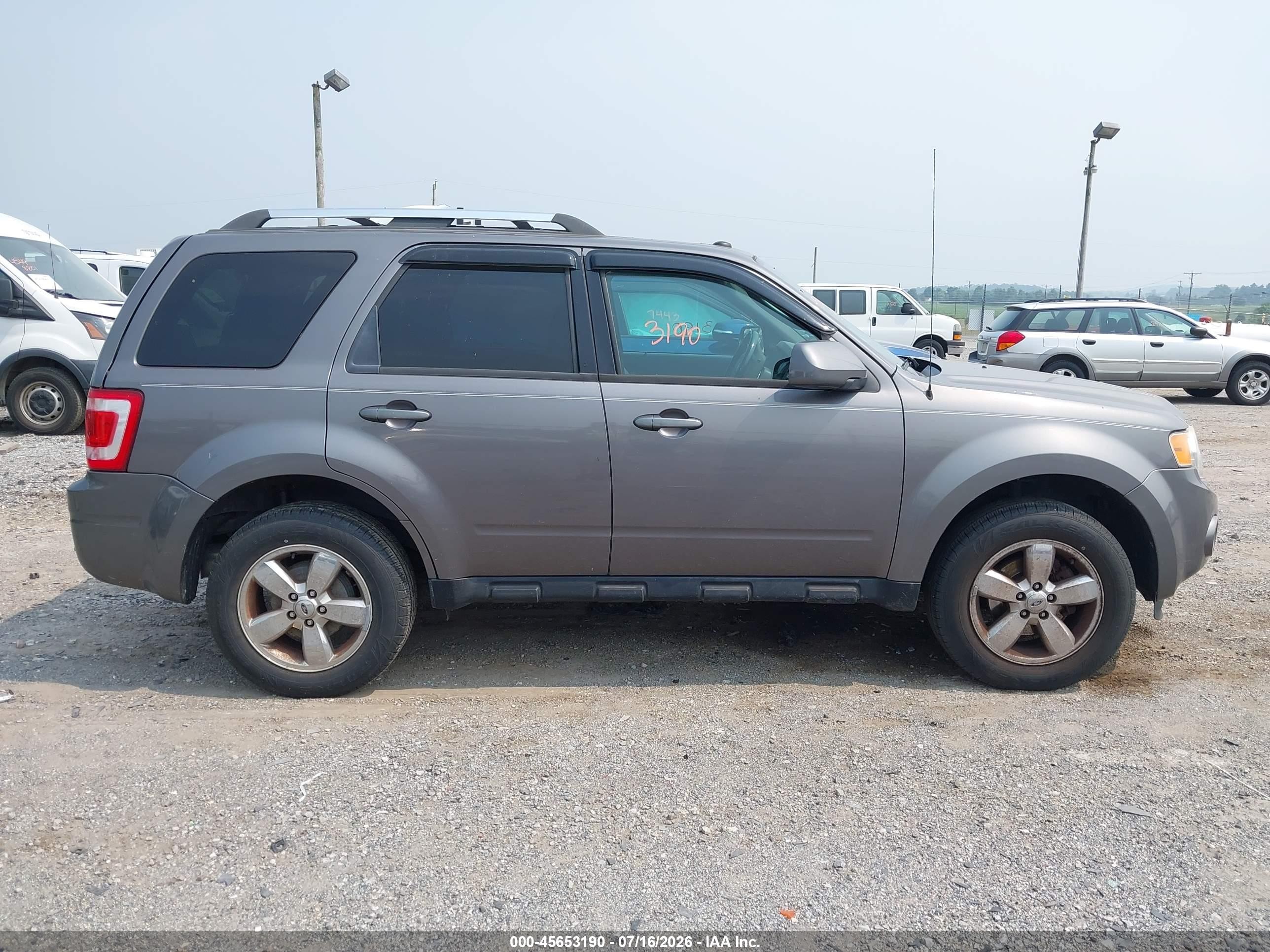 2011 Ford Escape Limited Gray vin: 1FMCU9EG0BKC01718