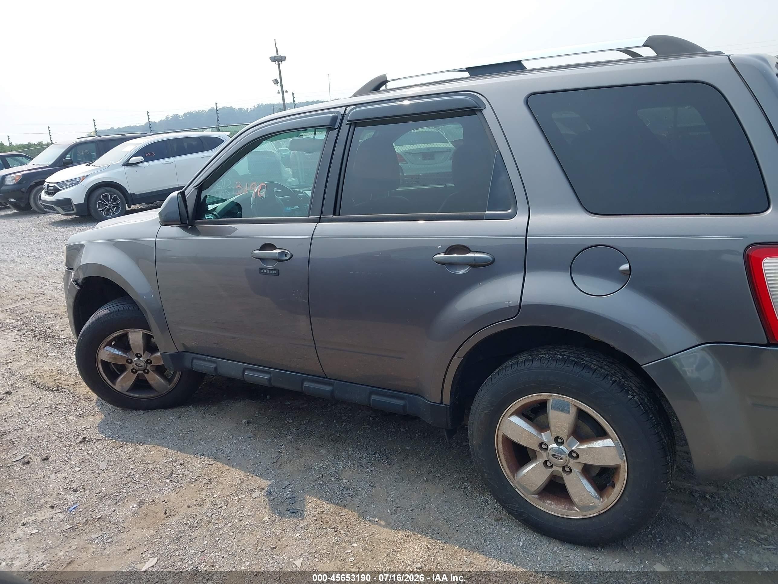 2011 Ford Escape Limited Gray vin: 1FMCU9EG0BKC01718