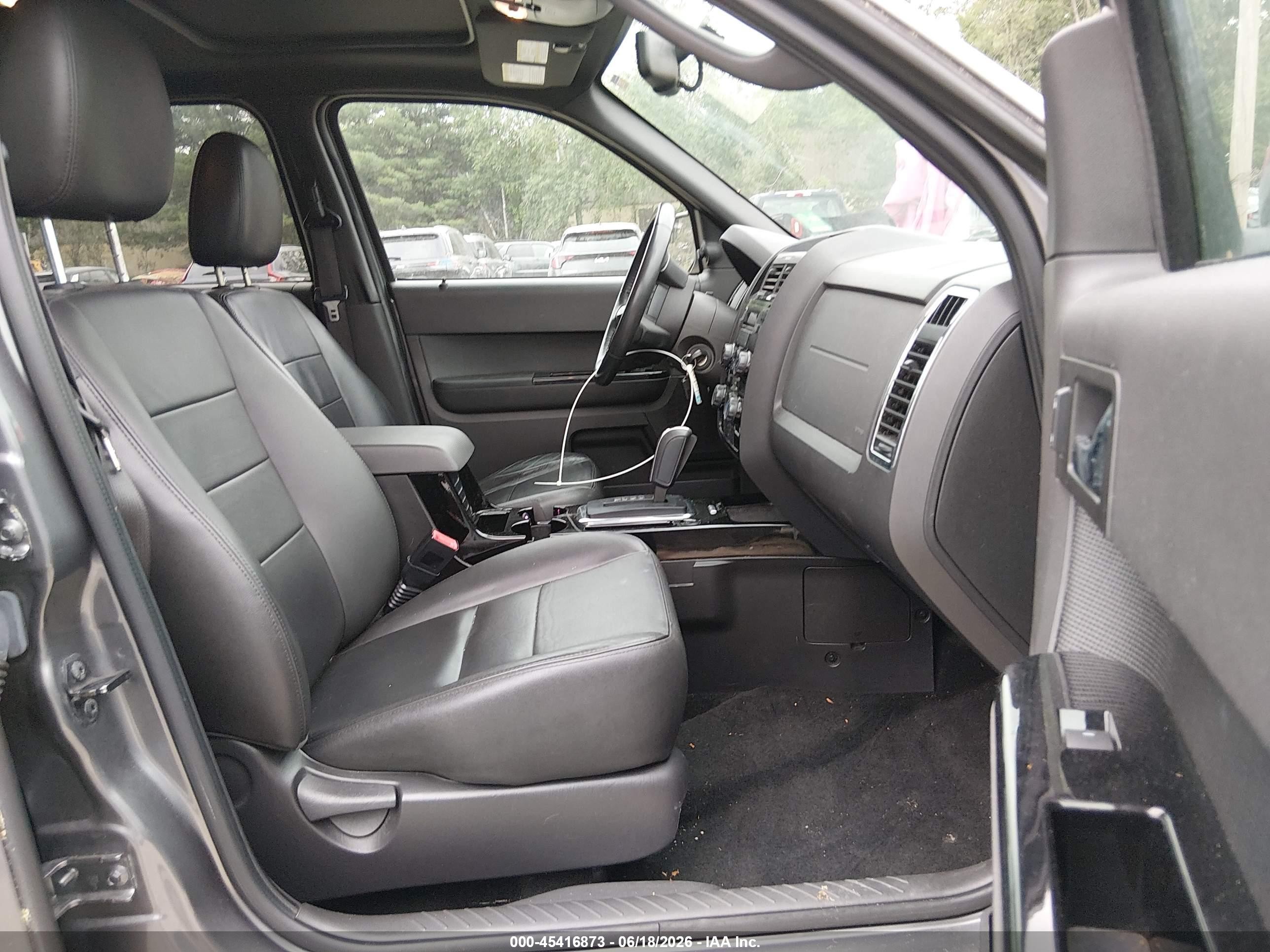 2011 Ford Escape Limited Gray vin: 1FMCU9EG0BKC12007