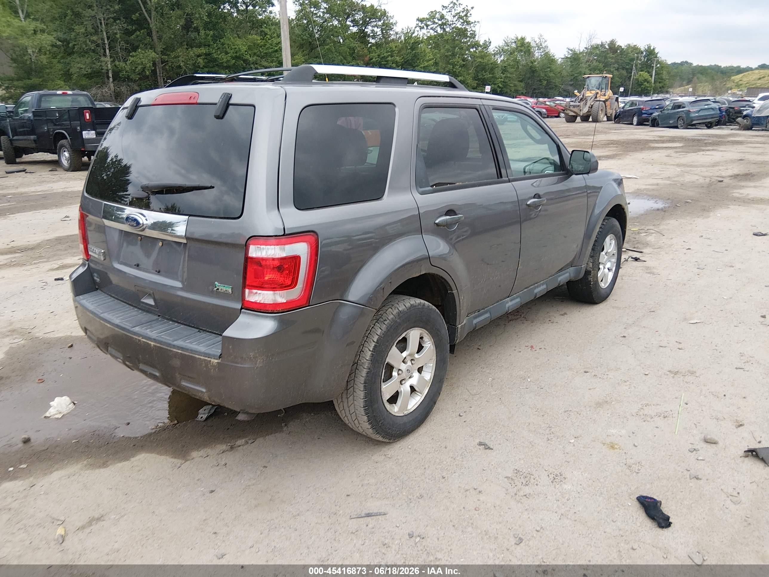 2011 Ford Escape Limited Gray vin: 1FMCU9EG0BKC12007
