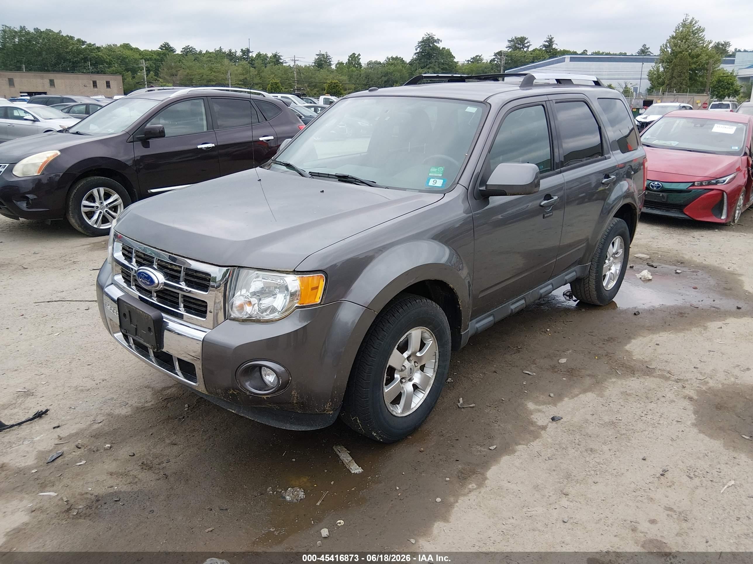 2011 Ford Escape Limited Gray vin: 1FMCU9EG0BKC12007