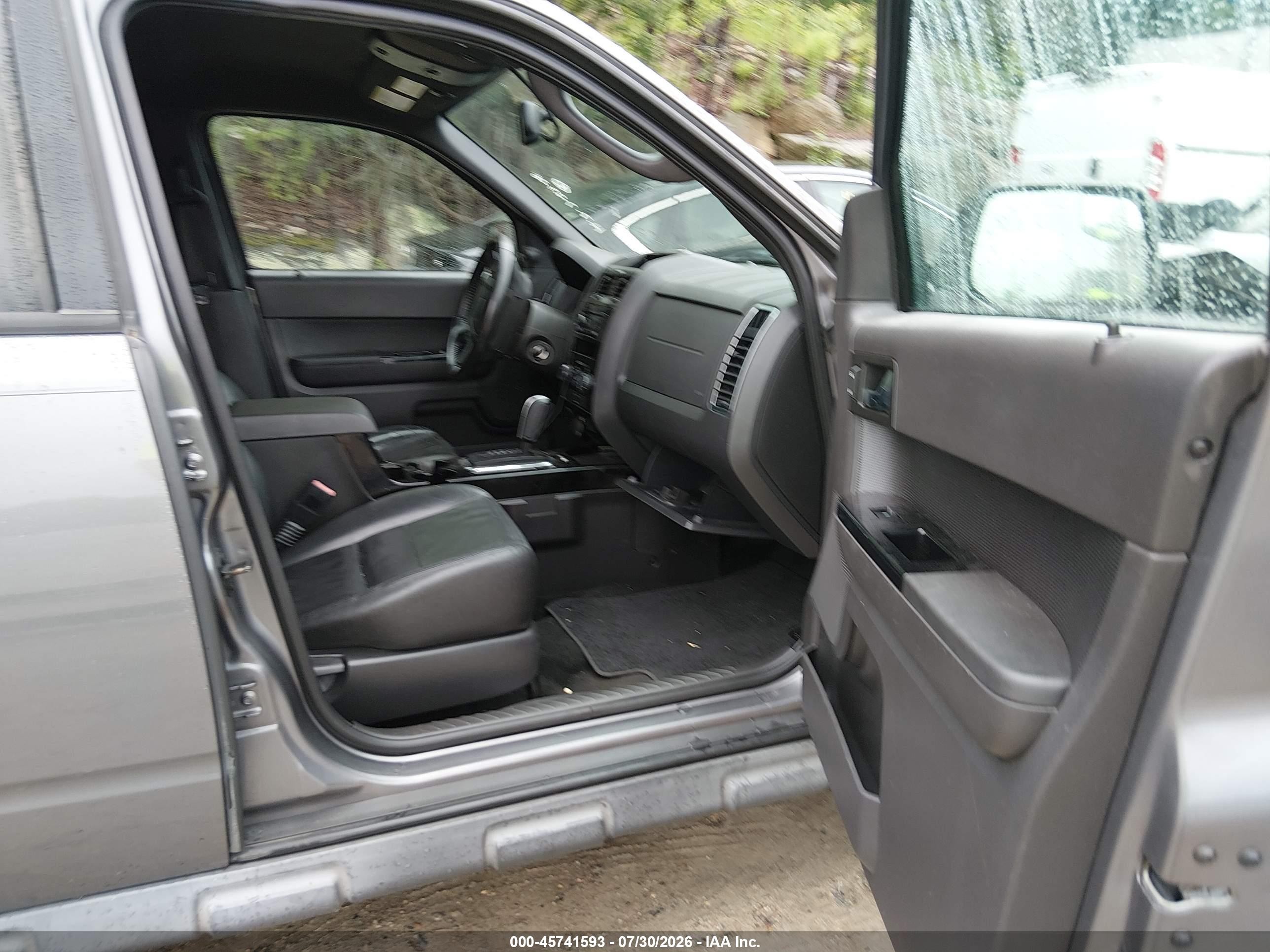 2012 Ford Escape Limited Gray vin: 1FMCU9EG0CKA08955