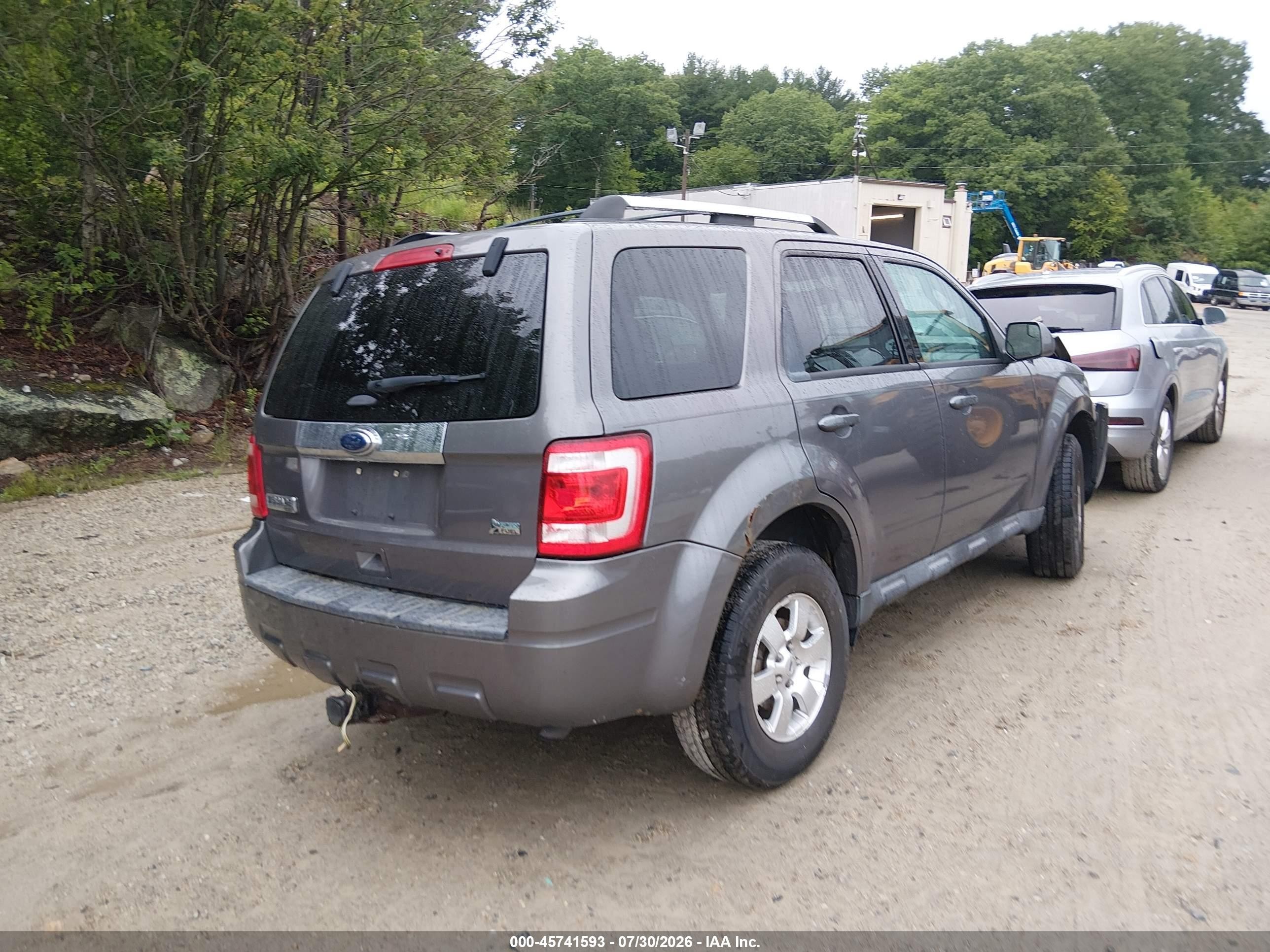 2012 Ford Escape Limited Gray vin: 1FMCU9EG0CKA08955