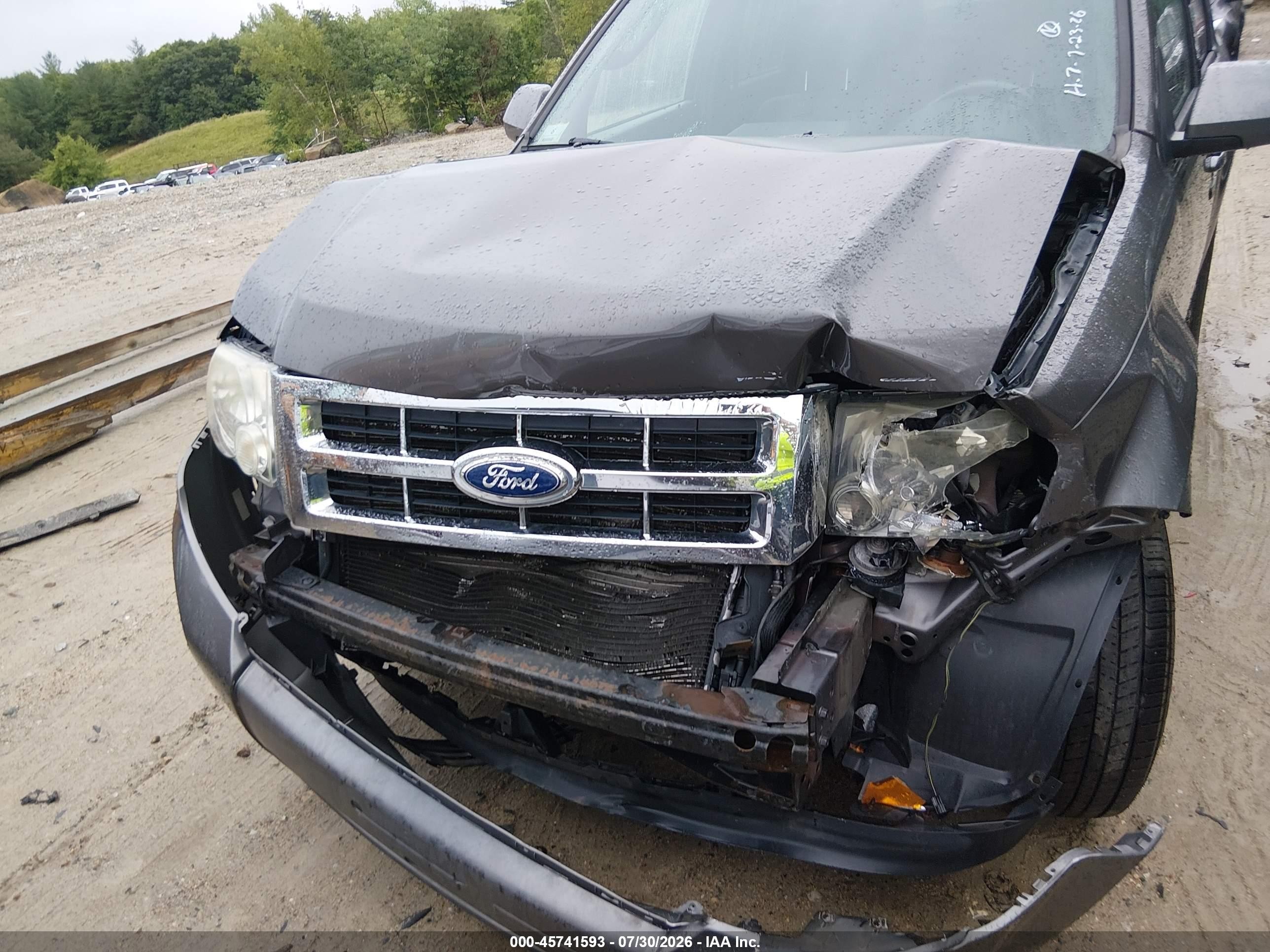 2012 Ford Escape Limited Gray vin: 1FMCU9EG0CKA08955