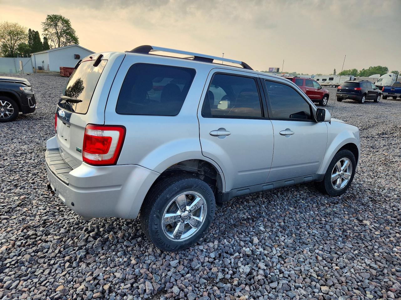 2012 Ford Escape Limited Silver vin: 1FMCU9EG0CKA13248