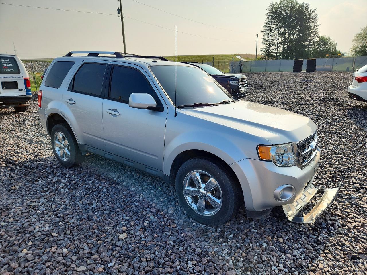 2012 Ford Escape Limited Silver vin: 1FMCU9EG0CKA13248