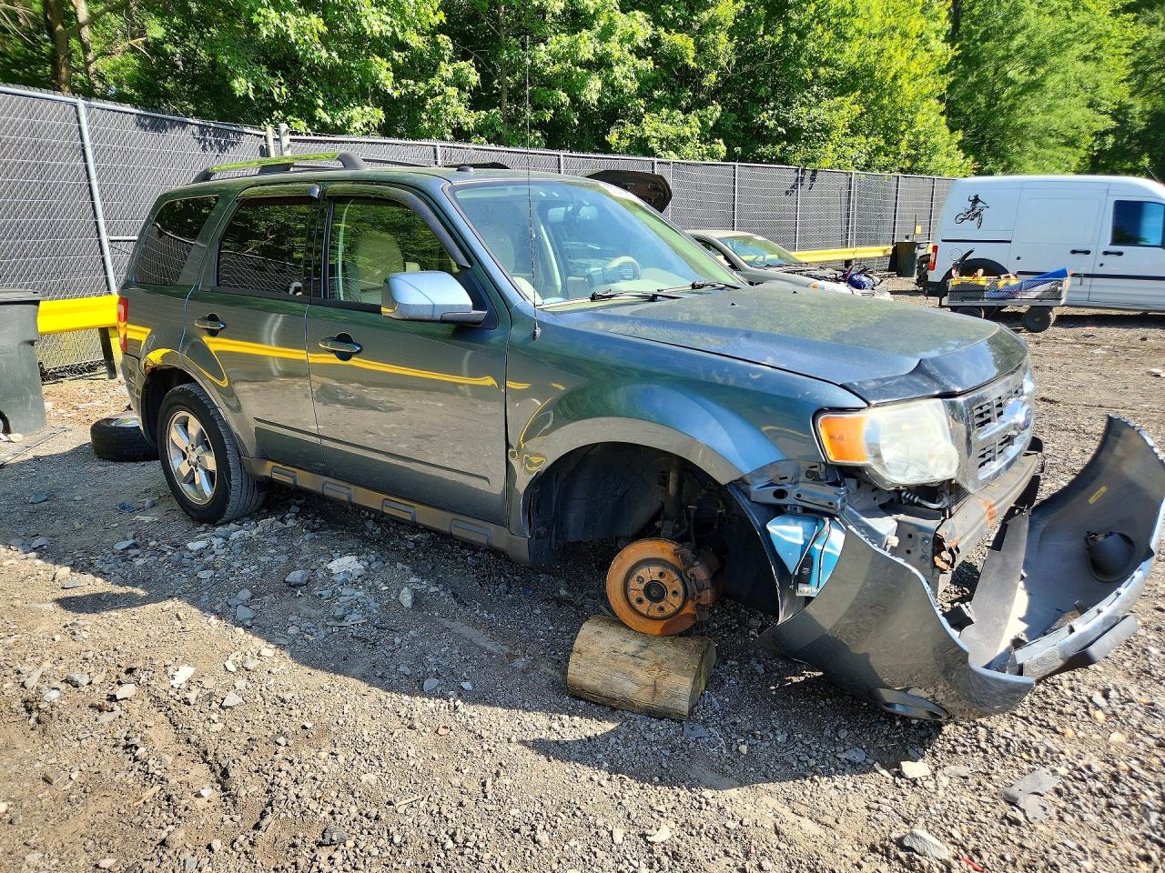 2012 Ford Escape Limited Blue vin: 1FMCU9EG0CKB47239