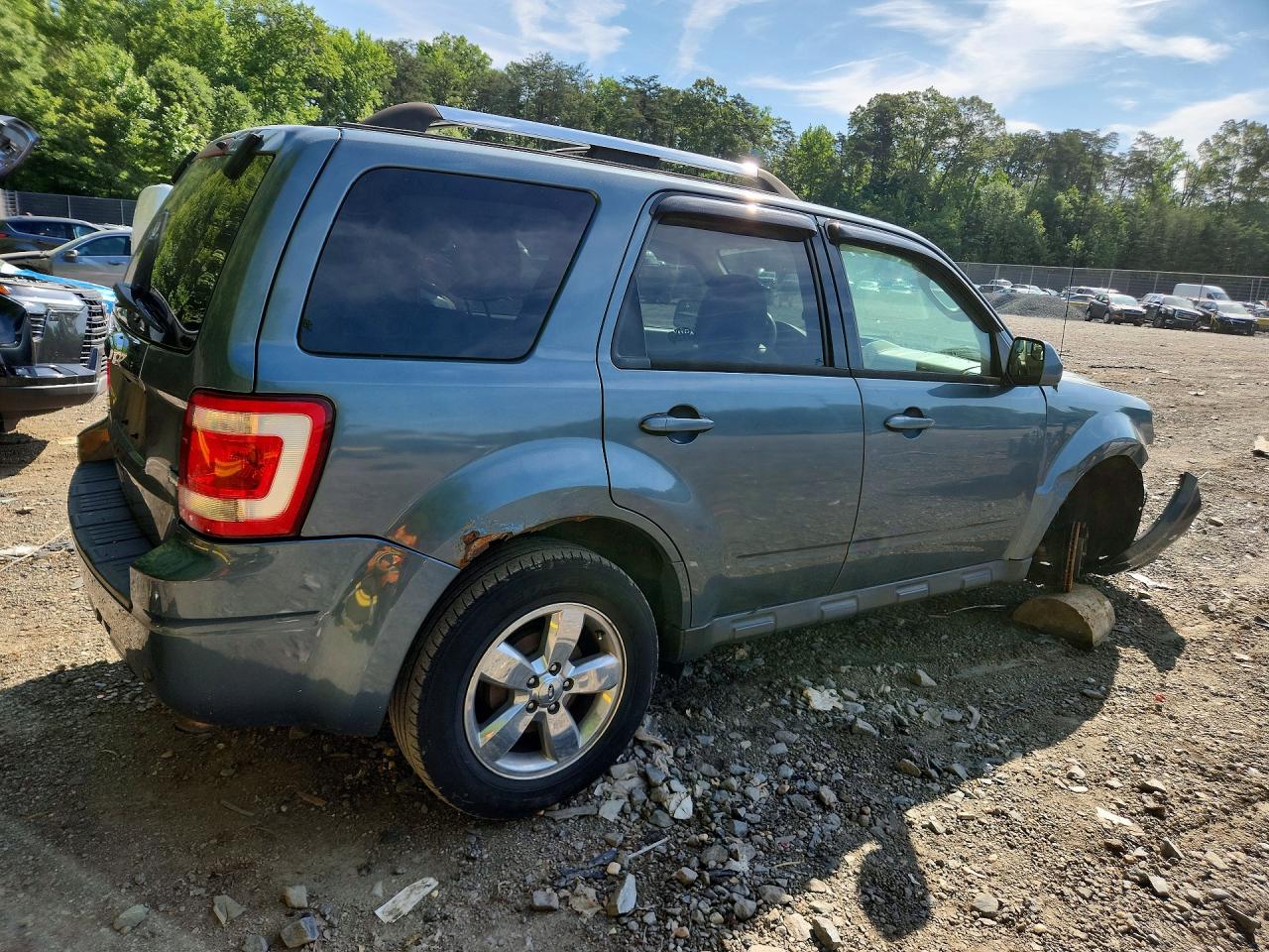 2012 Ford Escape Limited Blue vin: 1FMCU9EG0CKB47239