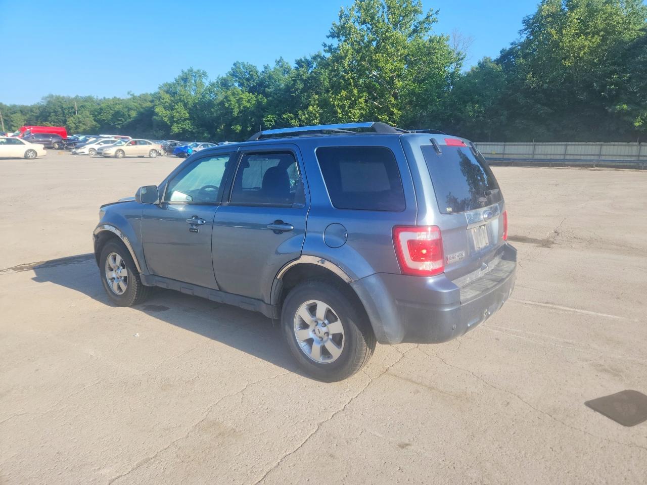 2012 Ford Escape Limited Blue vin: 1FMCU9EG0CKB76529