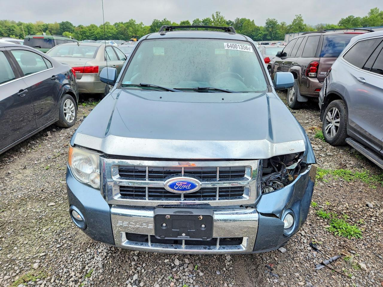 2012 Ford Escape Limited Blue vin: 1FMCU9EG0CKB76529