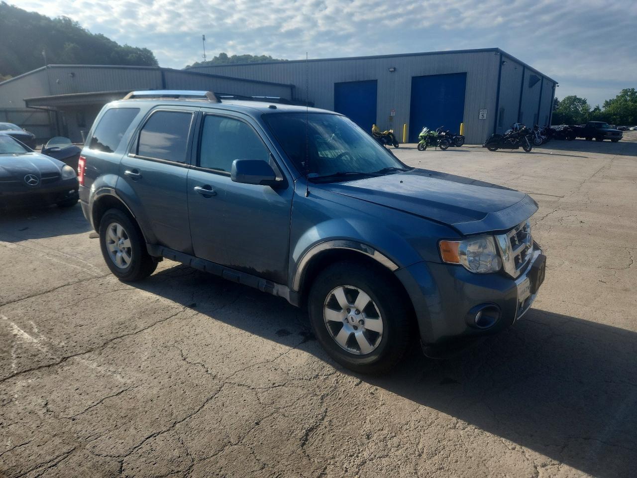 2012 Ford Escape Limited Blue vin: 1FMCU9EG0CKB76529