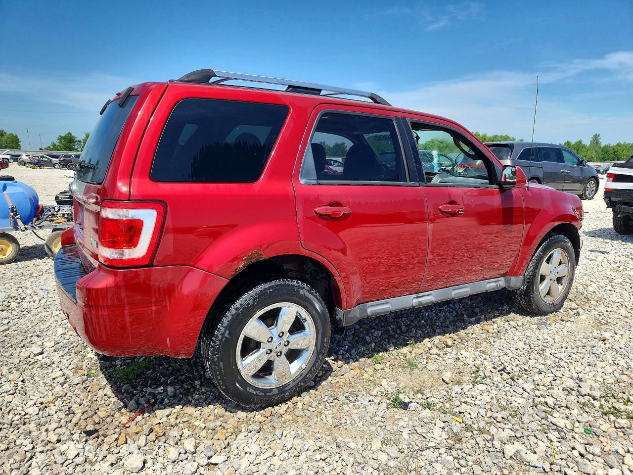 2012 Ford Escape Limited Red vin: 1FMCU9EG0CKB88728