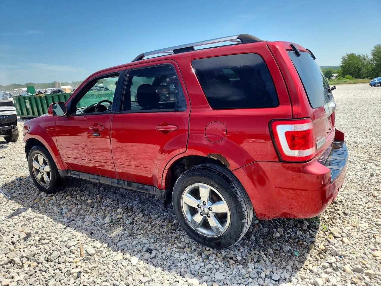 2012 Ford Escape Limited Red vin: 1FMCU9EG0CKB88728