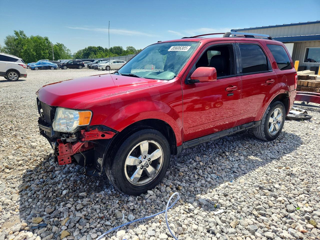 2012 Ford Escape Limited Red vin: 1FMCU9EG0CKB88728