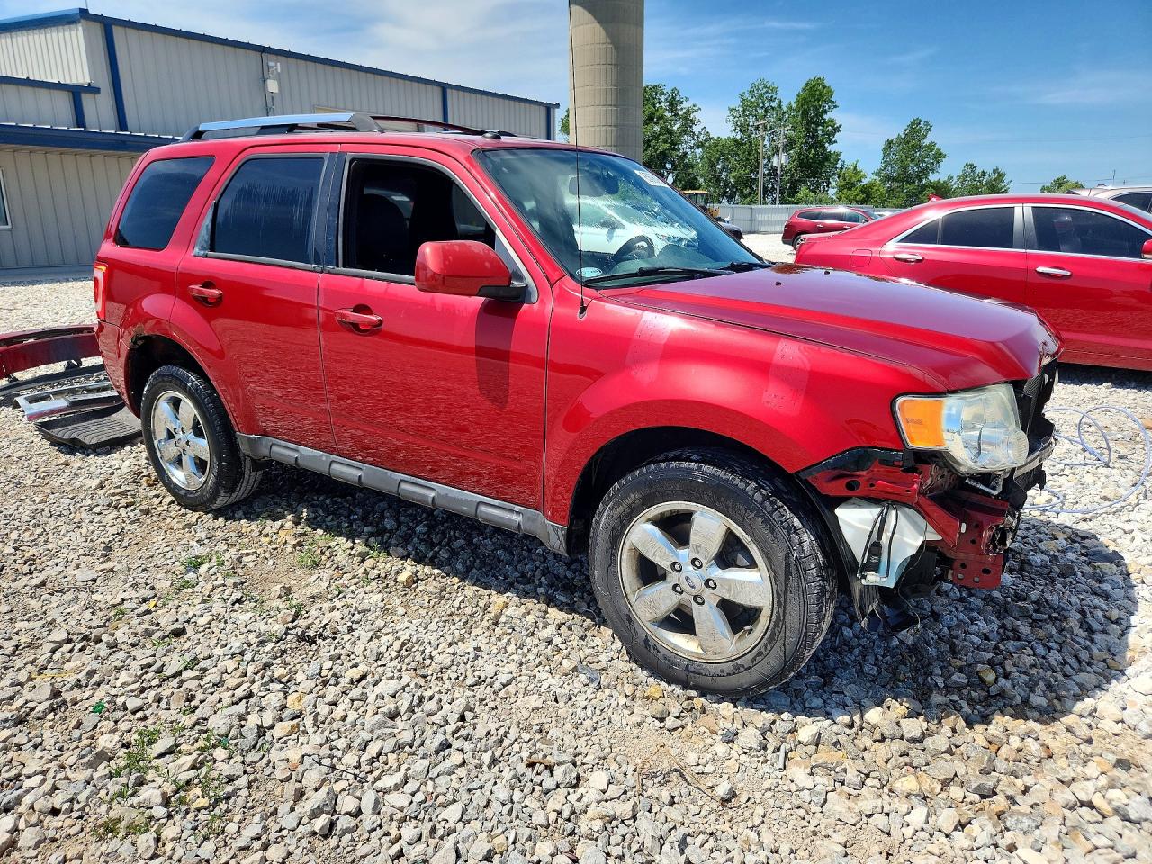 2012 Ford Escape Limited Red vin: 1FMCU9EG0CKB88728