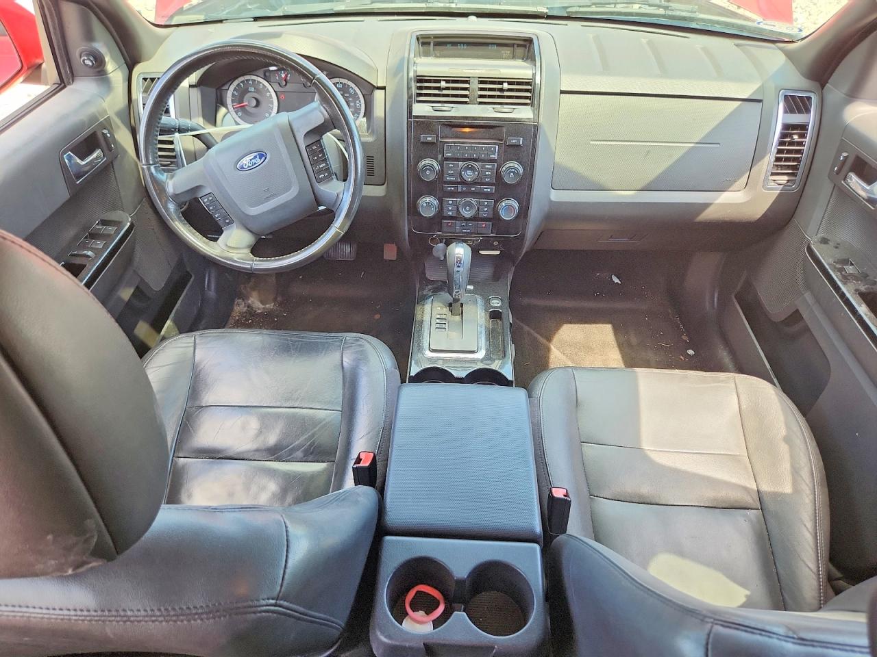 2012 Ford Escape Limited Red vin: 1FMCU9EG0CKB88728
