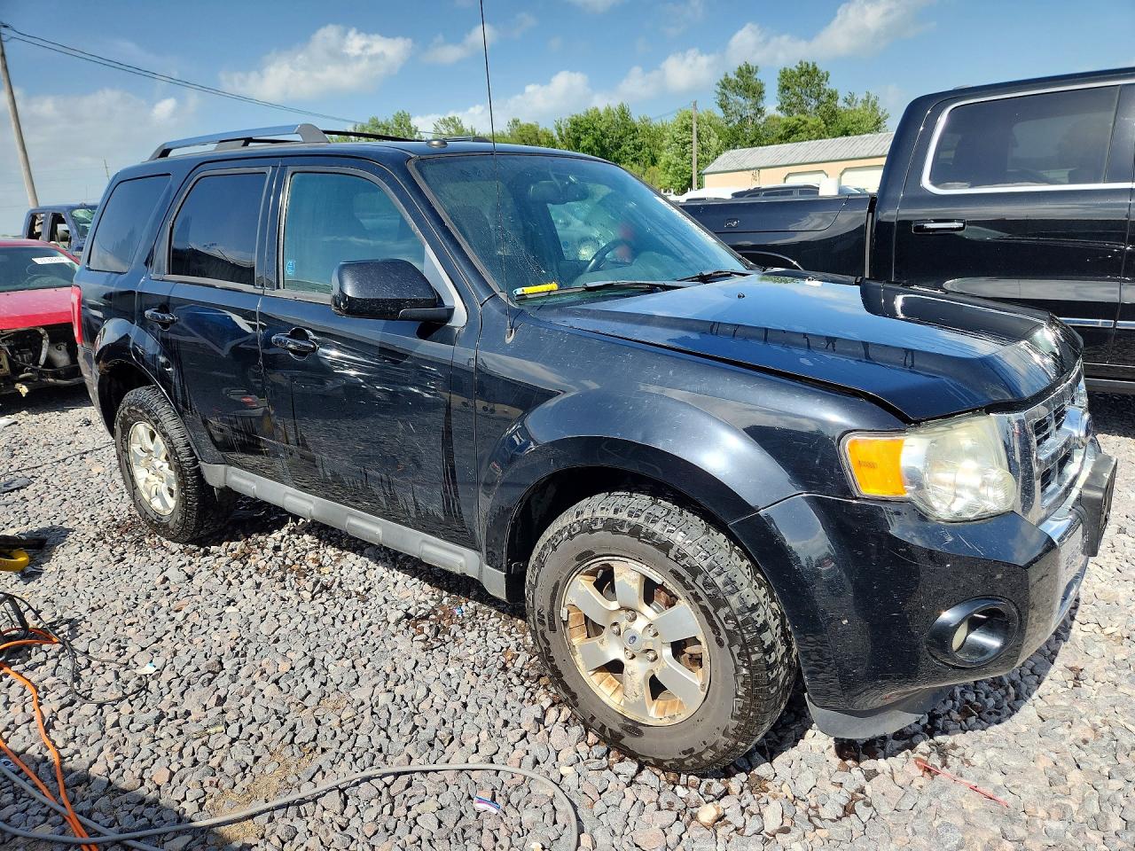 2012 Ford Escape Limited Black vin: 1FMCU9EG0CKC05799