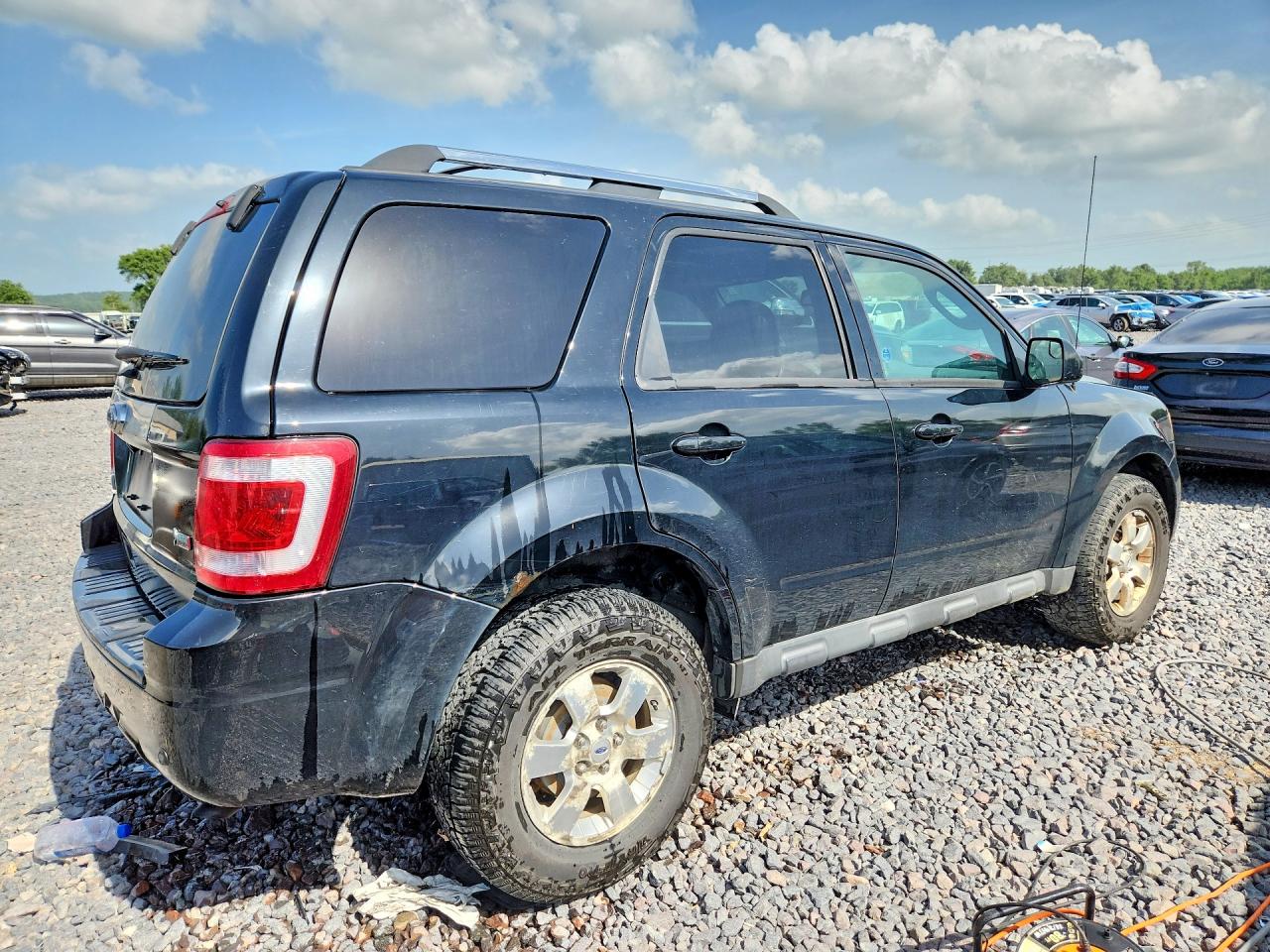 2012 Ford Escape Limited Black vin: 1FMCU9EG0CKC05799