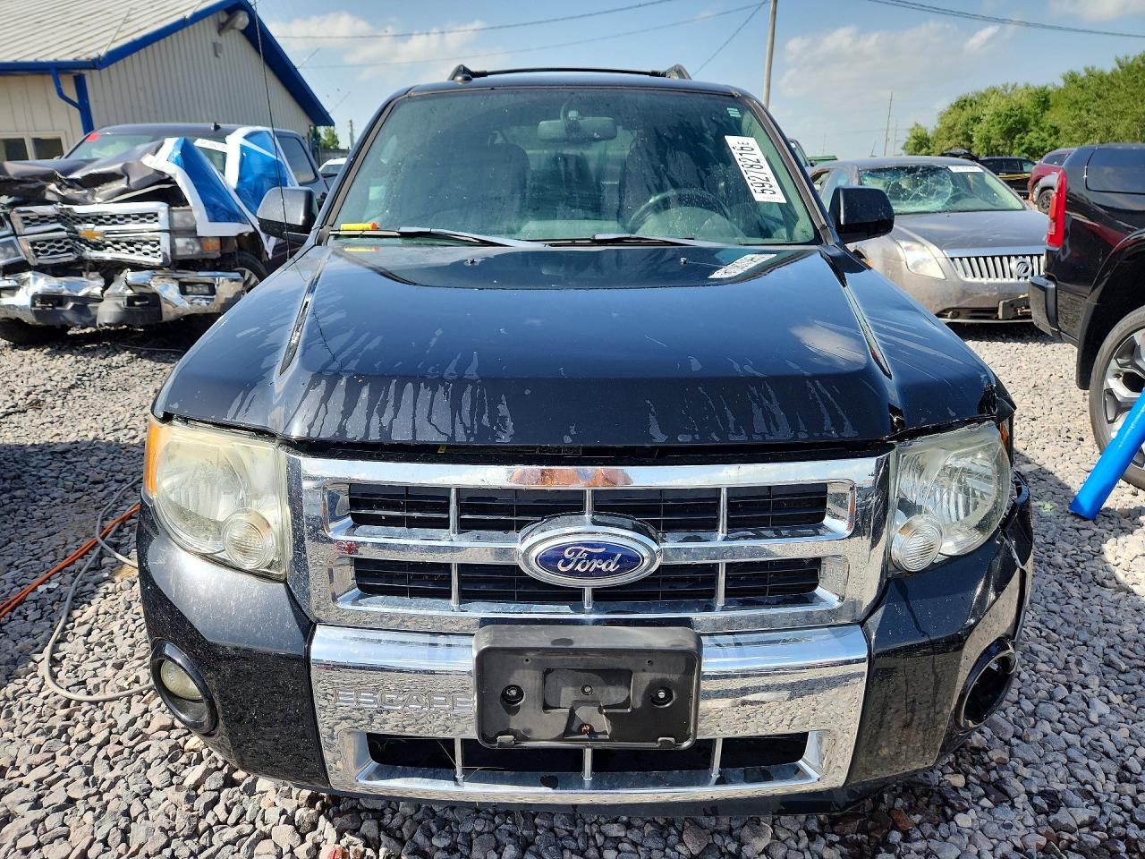 2012 Ford Escape Limited Black vin: 1FMCU9EG0CKC05799