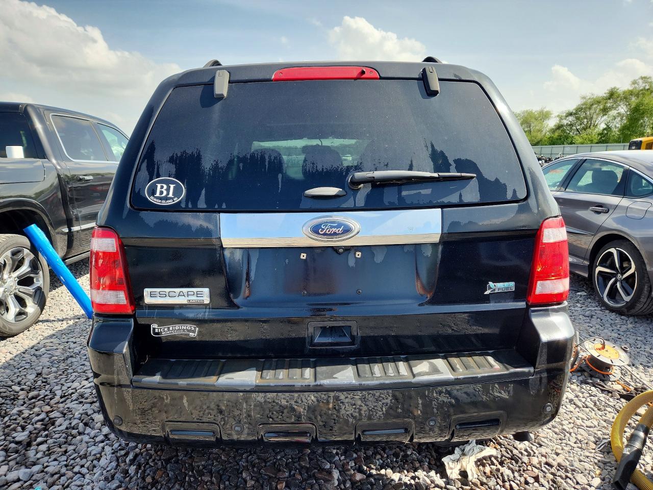 2012 Ford Escape Limited Black vin: 1FMCU9EG0CKC05799