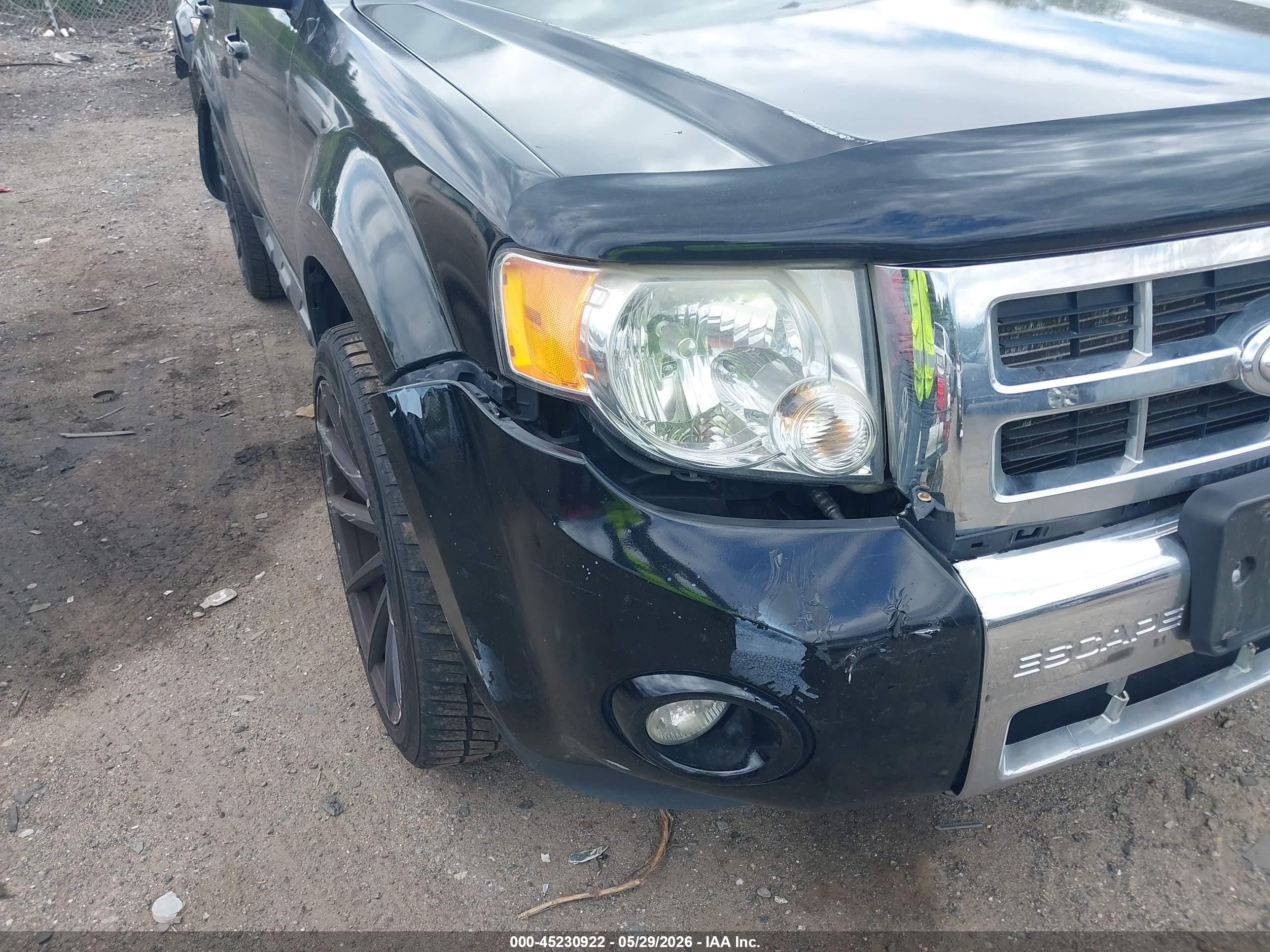 2012 Ford Escape Limited Black vin: 1FMCU9EG0CKC22151