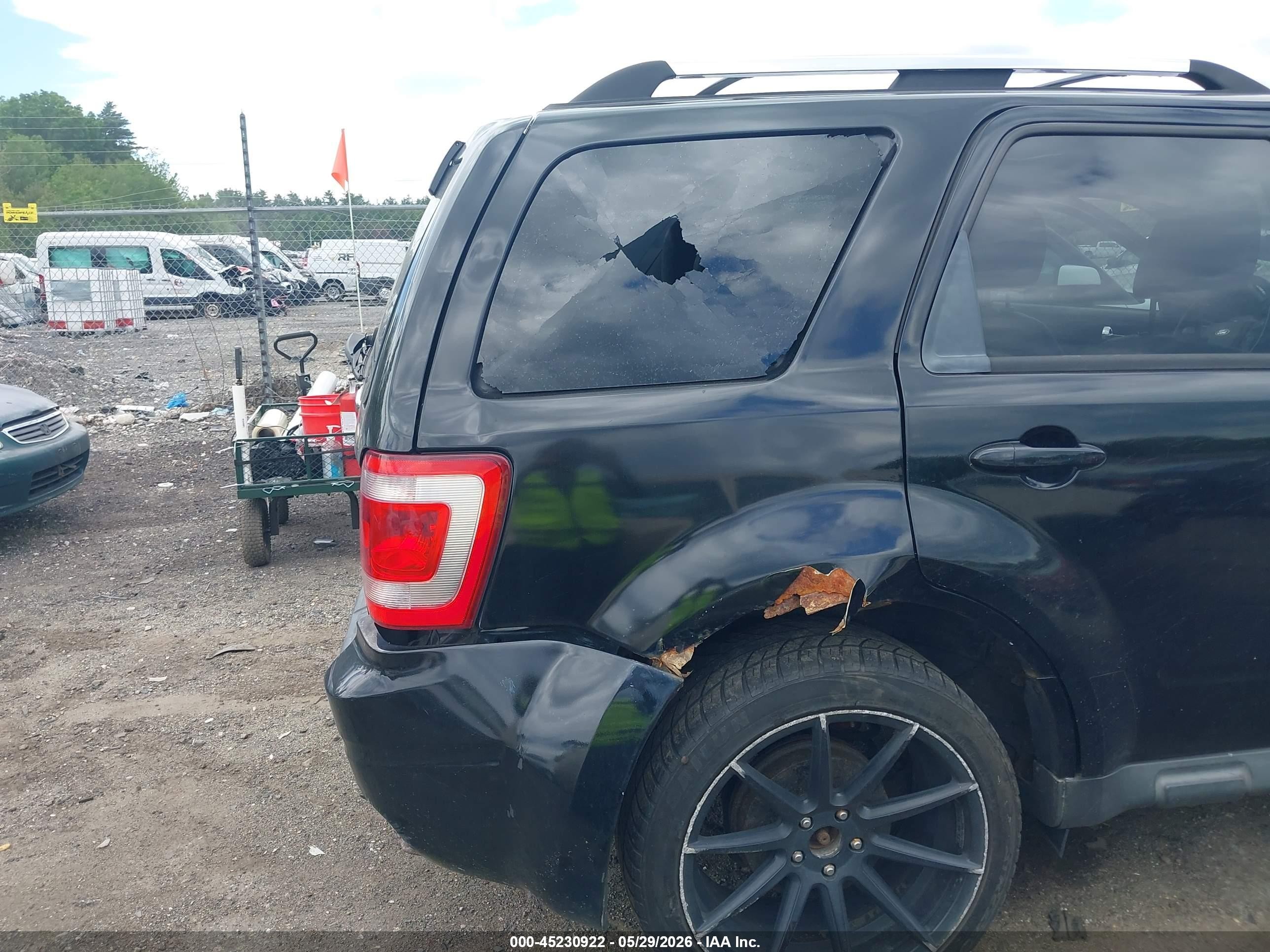 2012 Ford Escape Limited Black vin: 1FMCU9EG0CKC22151
