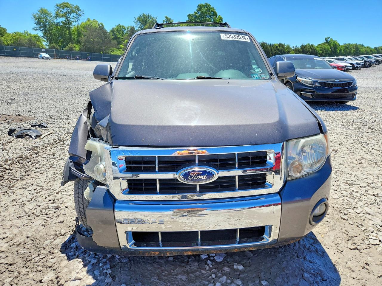 2012 Ford Escape Limited Gray vin: 1FMCU9EG0CKC58972